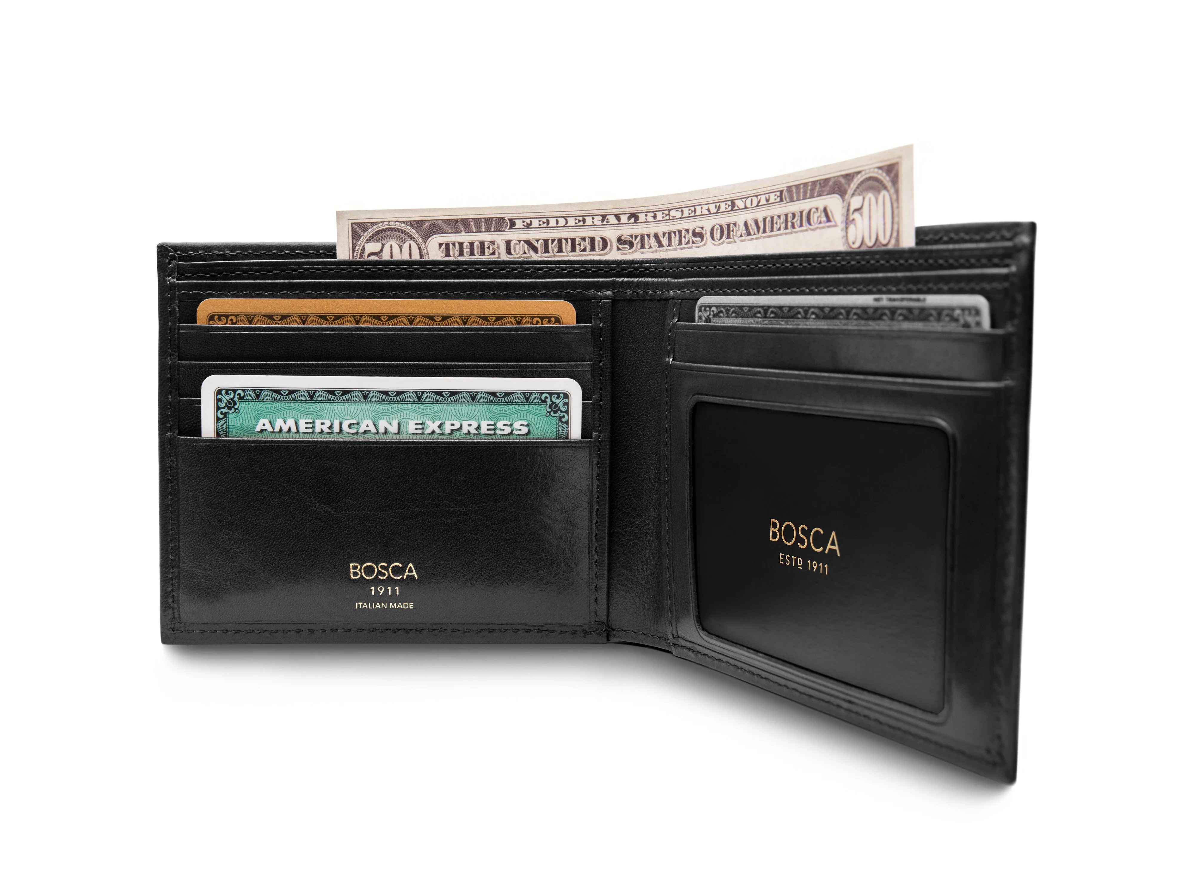Old Leather Italia Executive I.D. Wallet - Image 22