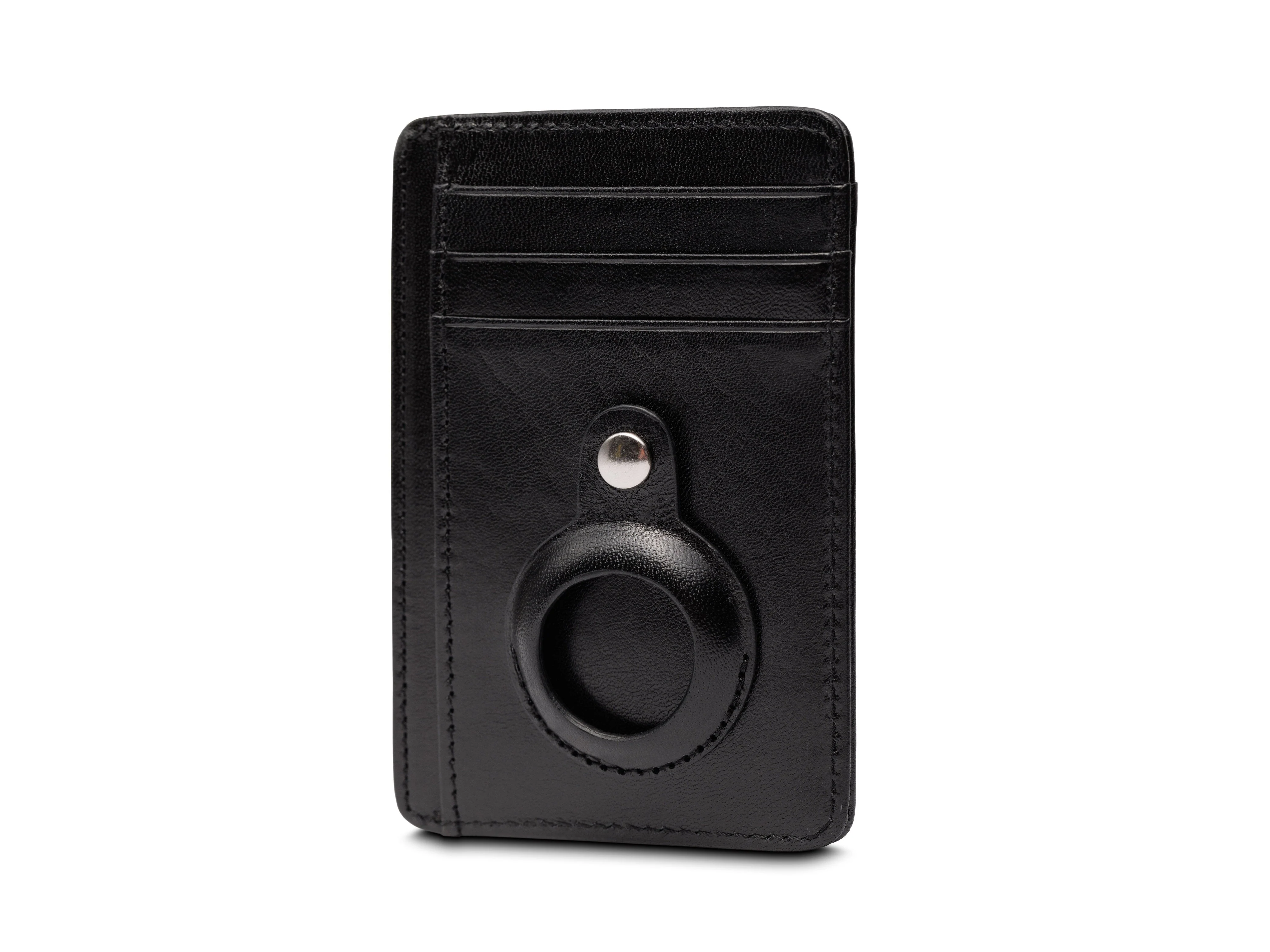 Old Leather AirTag 7 Pocket I.D. Card Case - Image 11