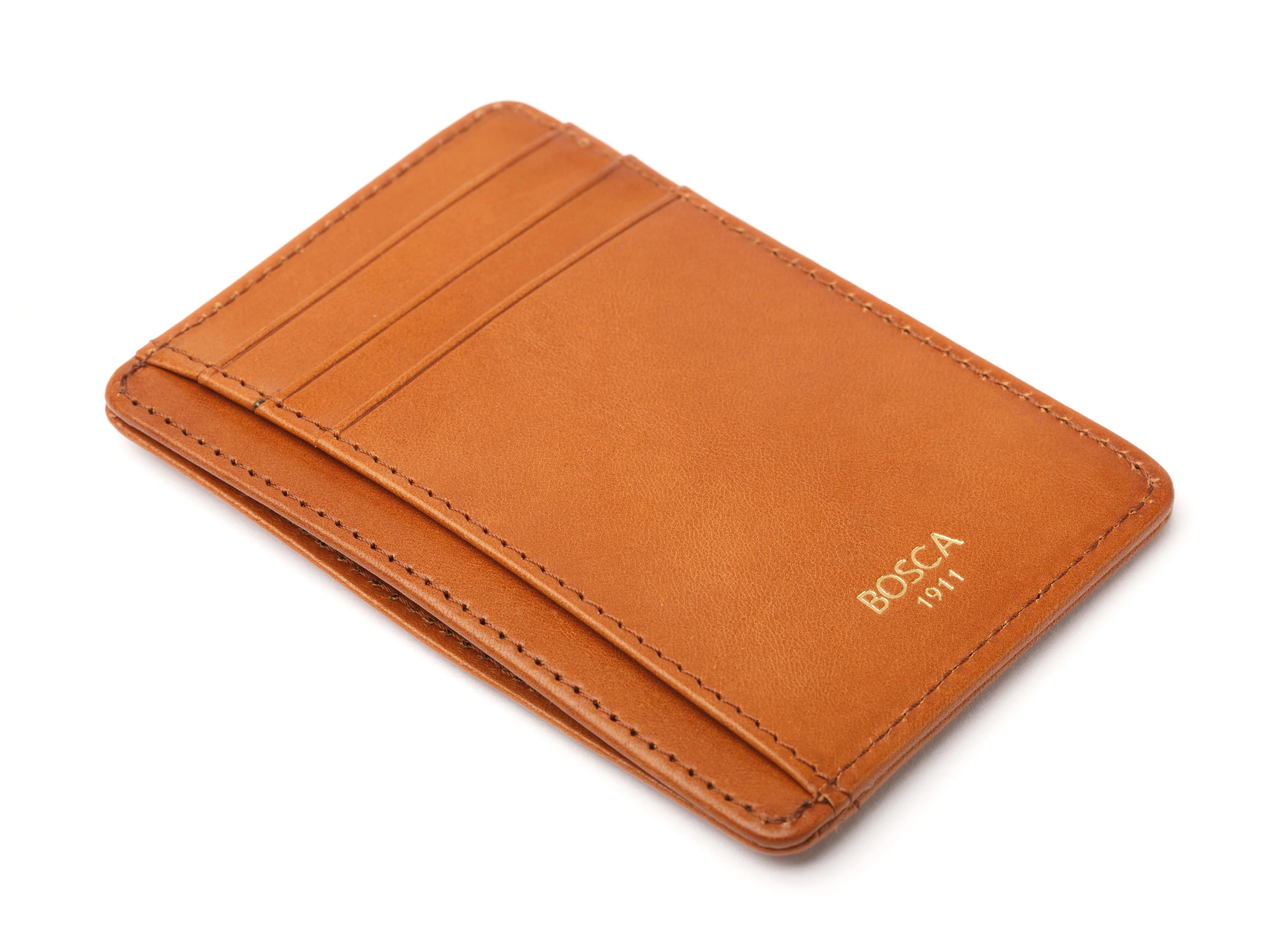 Old Leather 7 Pocket I.D. Card Case -RFID - Image 3