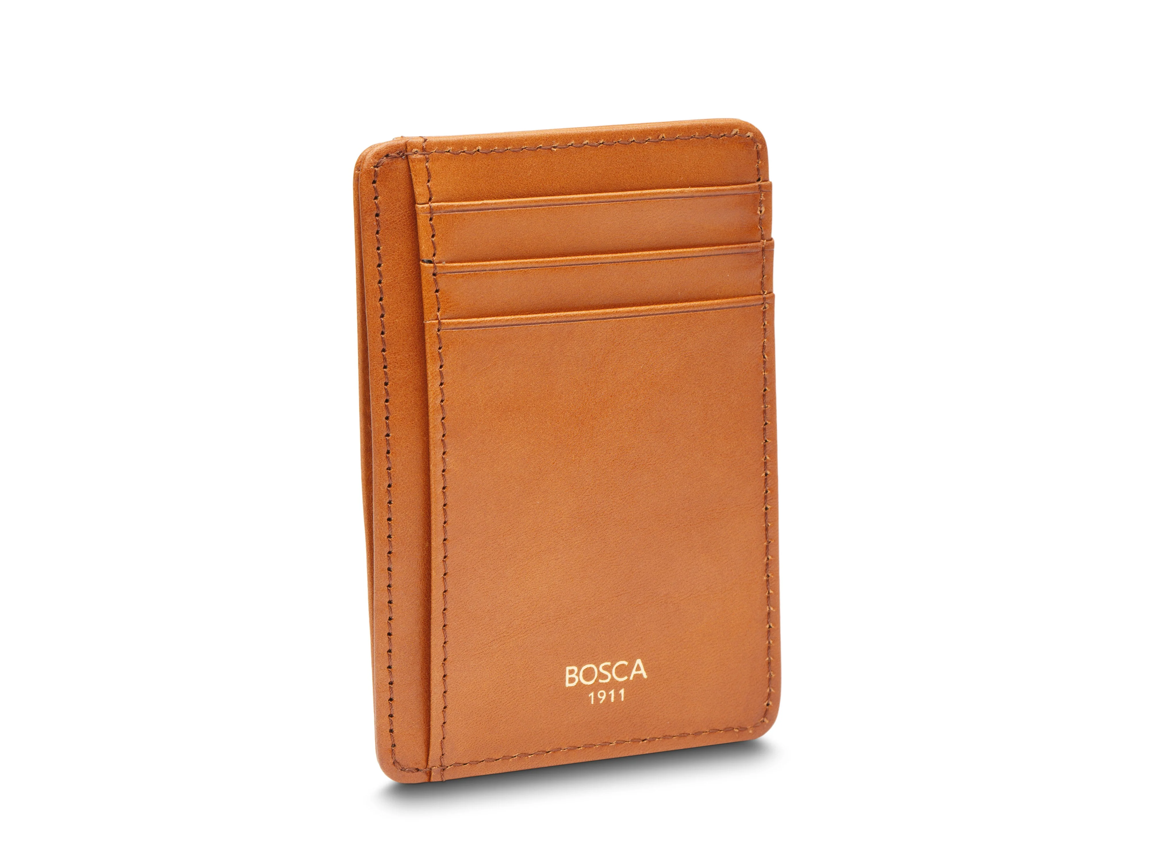 Old Leather 7 Pocket I.D. Card Case -RFID - Image 5