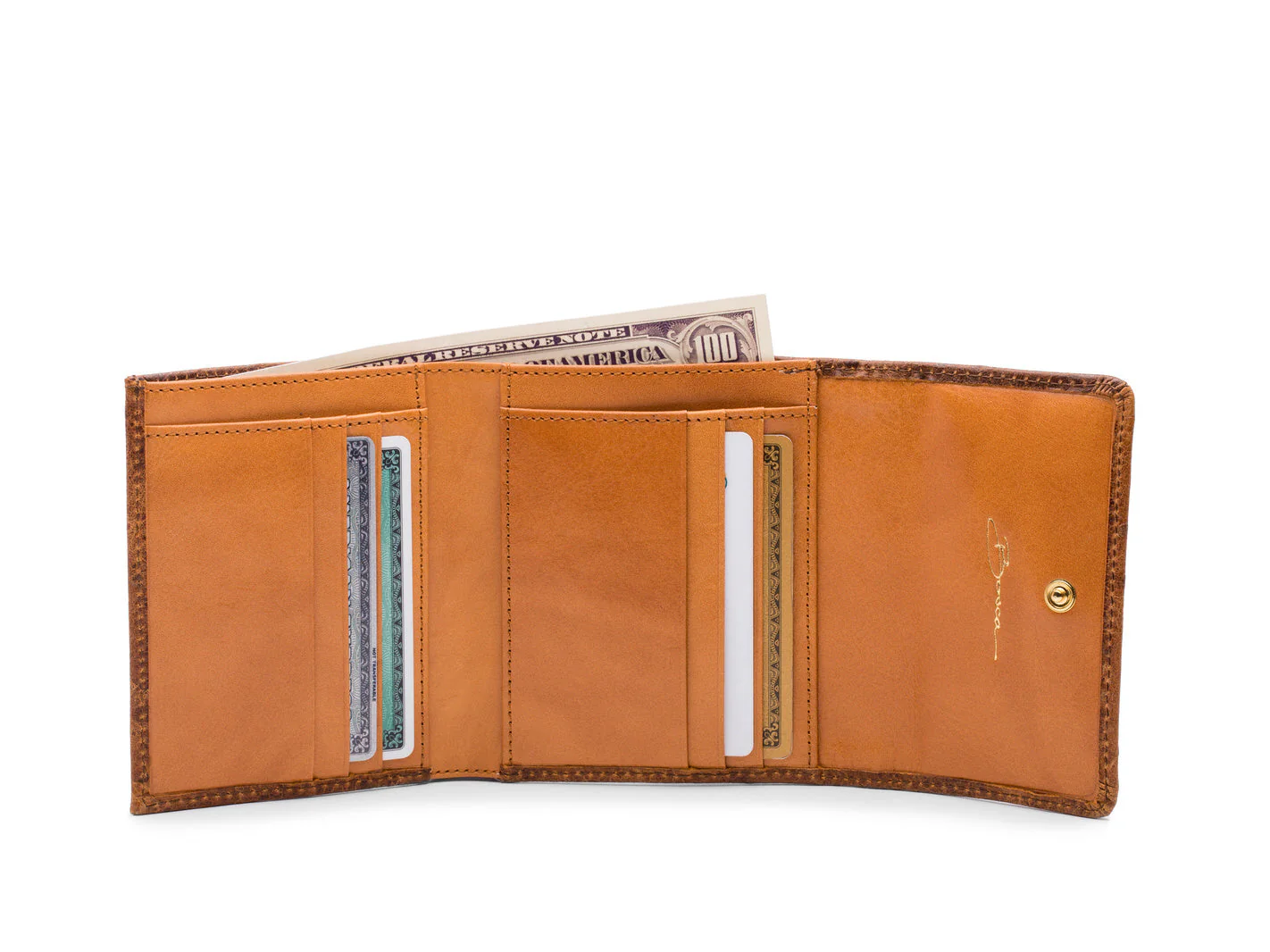 Bella Stille Small Wallet Ostrich - Image 3