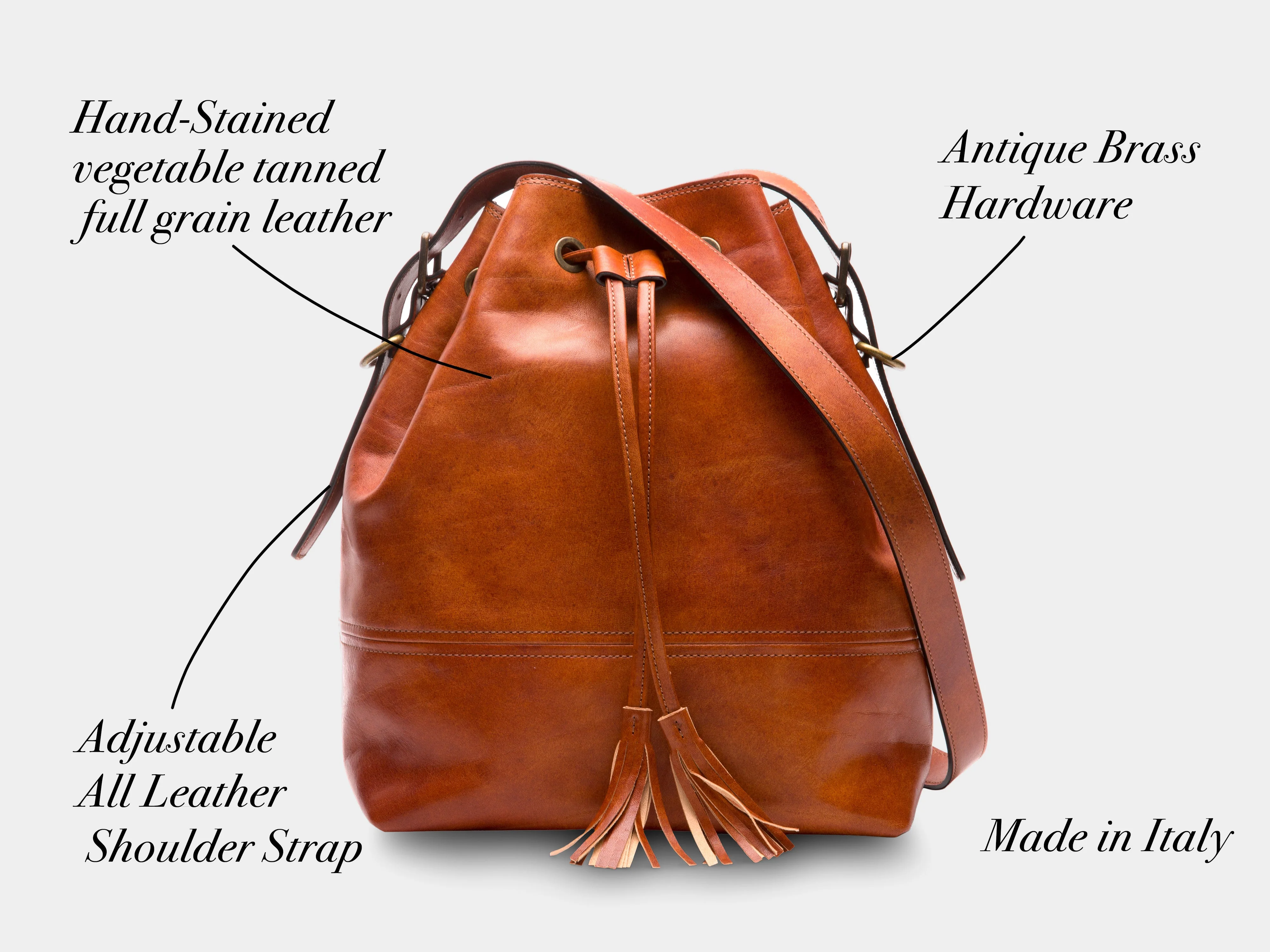 Dolce Classic Bucket Bag - Image 7