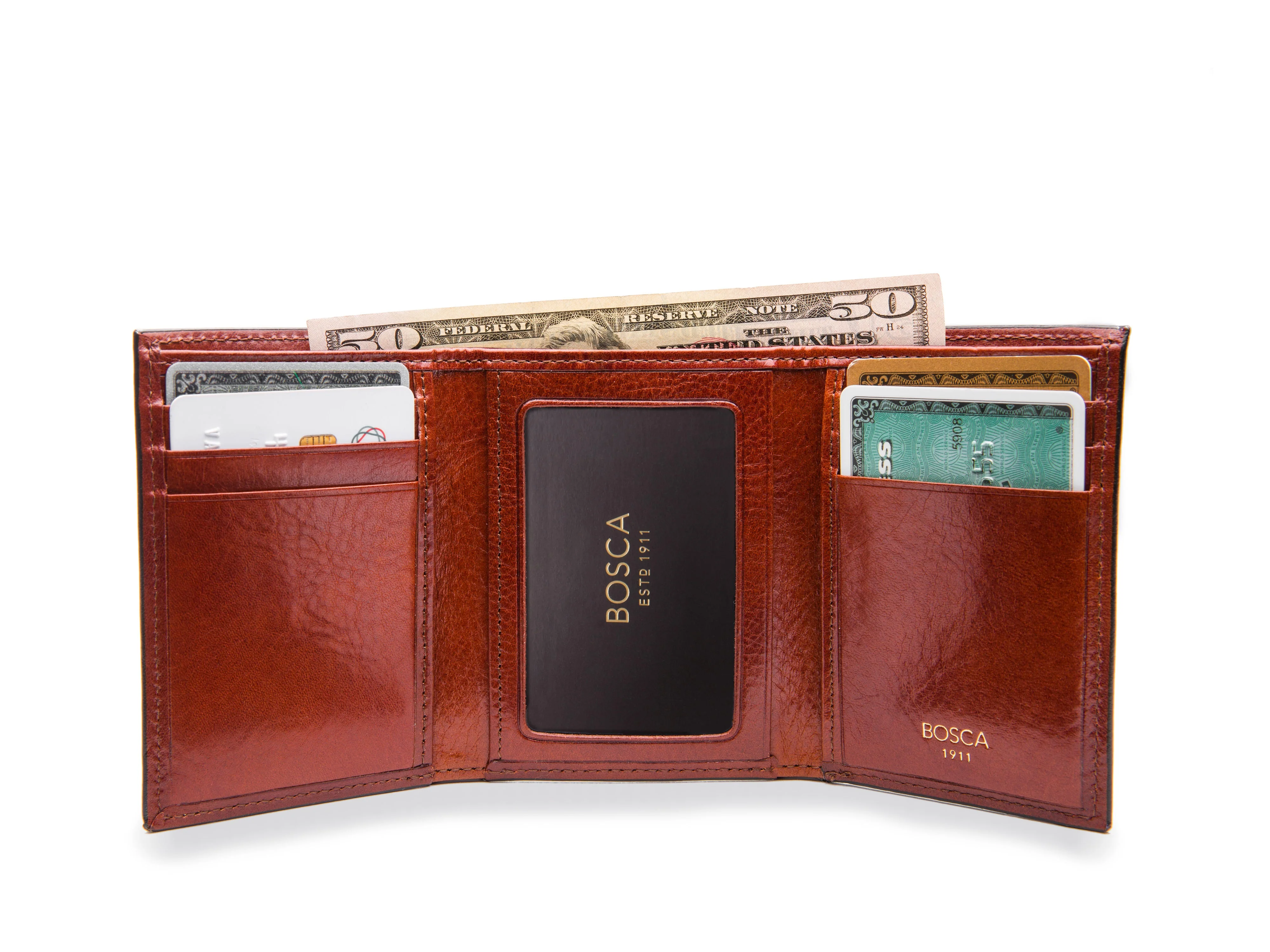 Double I.D. Trifold Wallet - Image 11