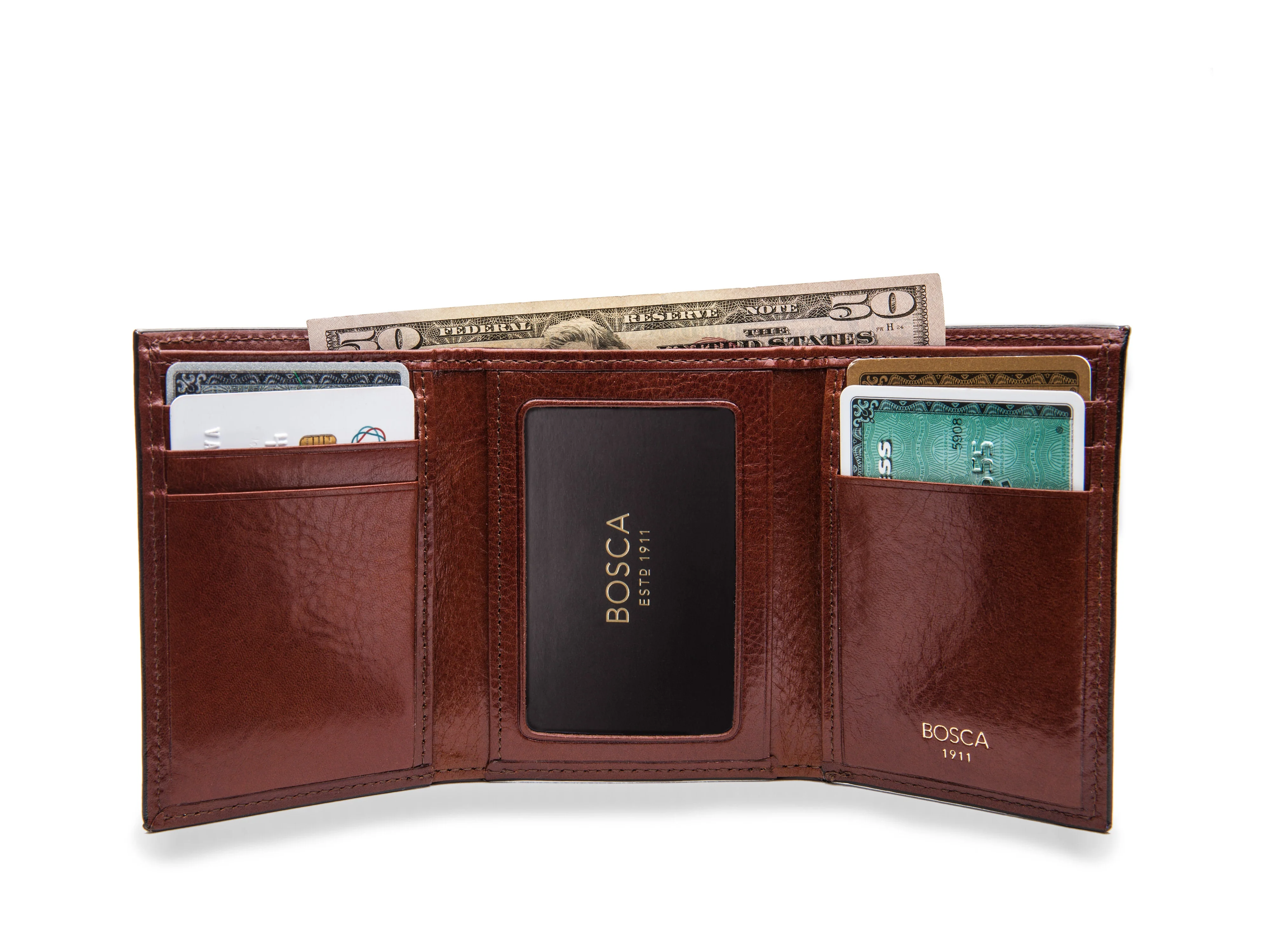 Double I.D. Trifold Wallet - Image 17