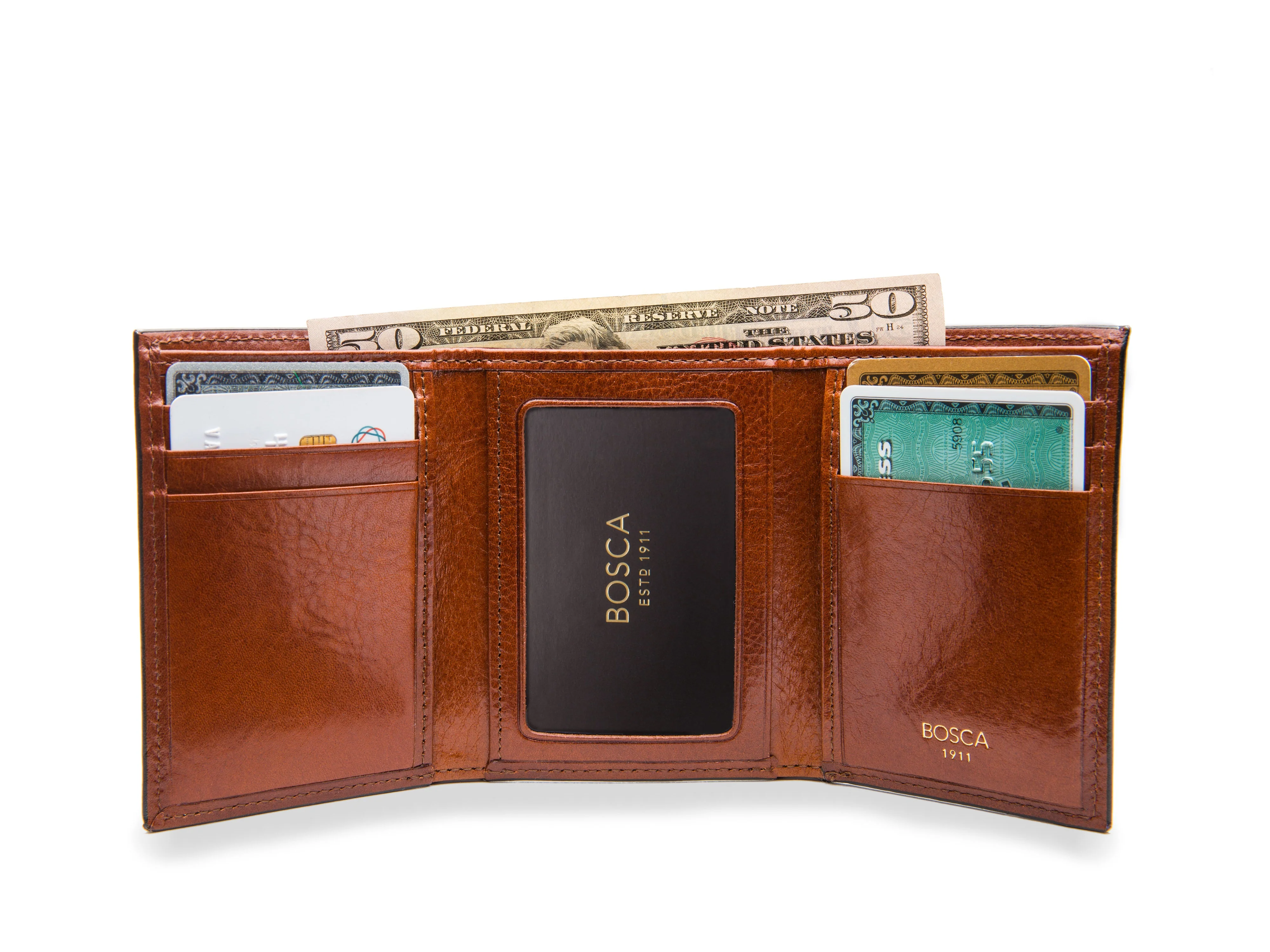 Double I.D. Trifold Wallet - Image 6