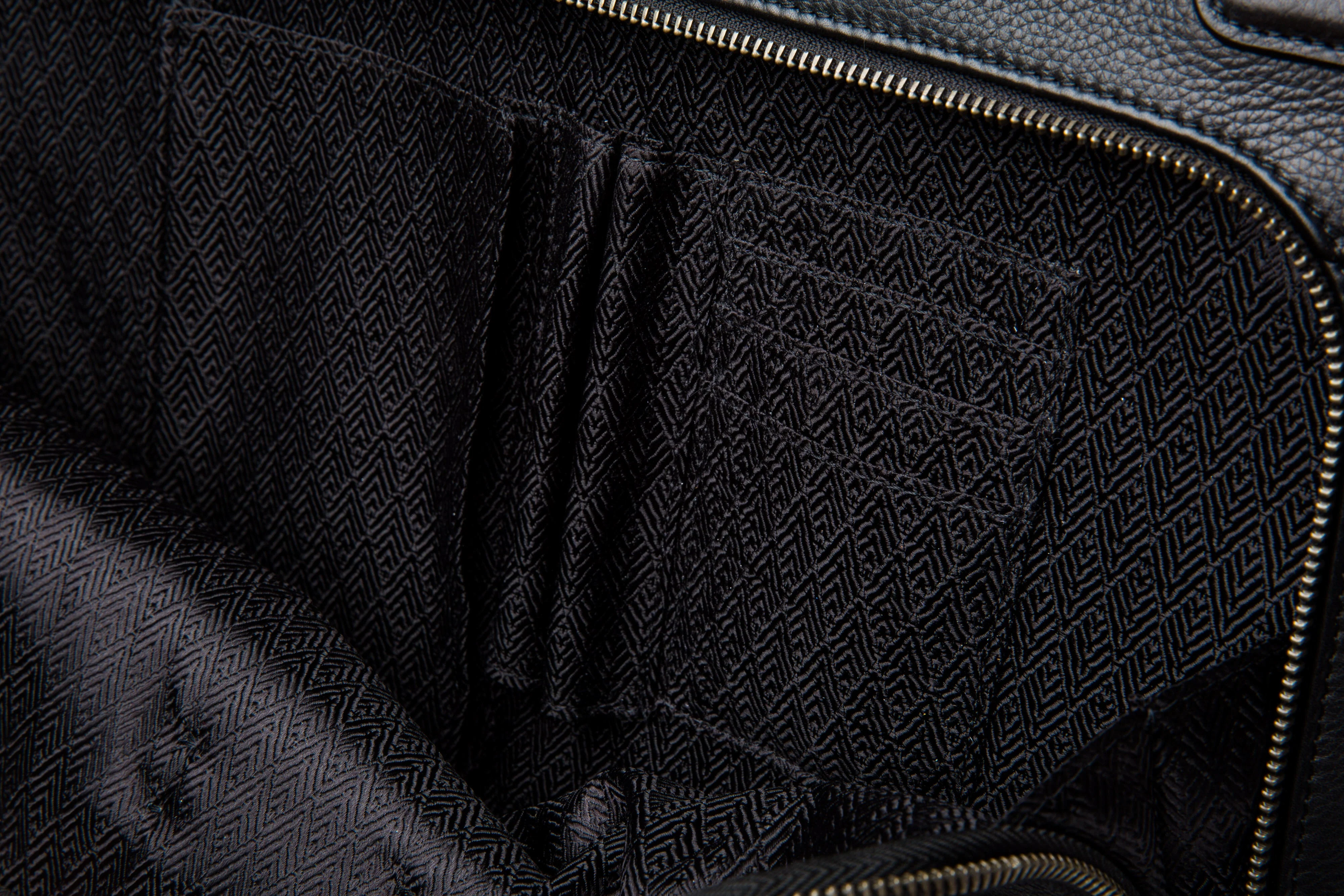 Nappa Soft Double Zip Brief Bag - Image 11