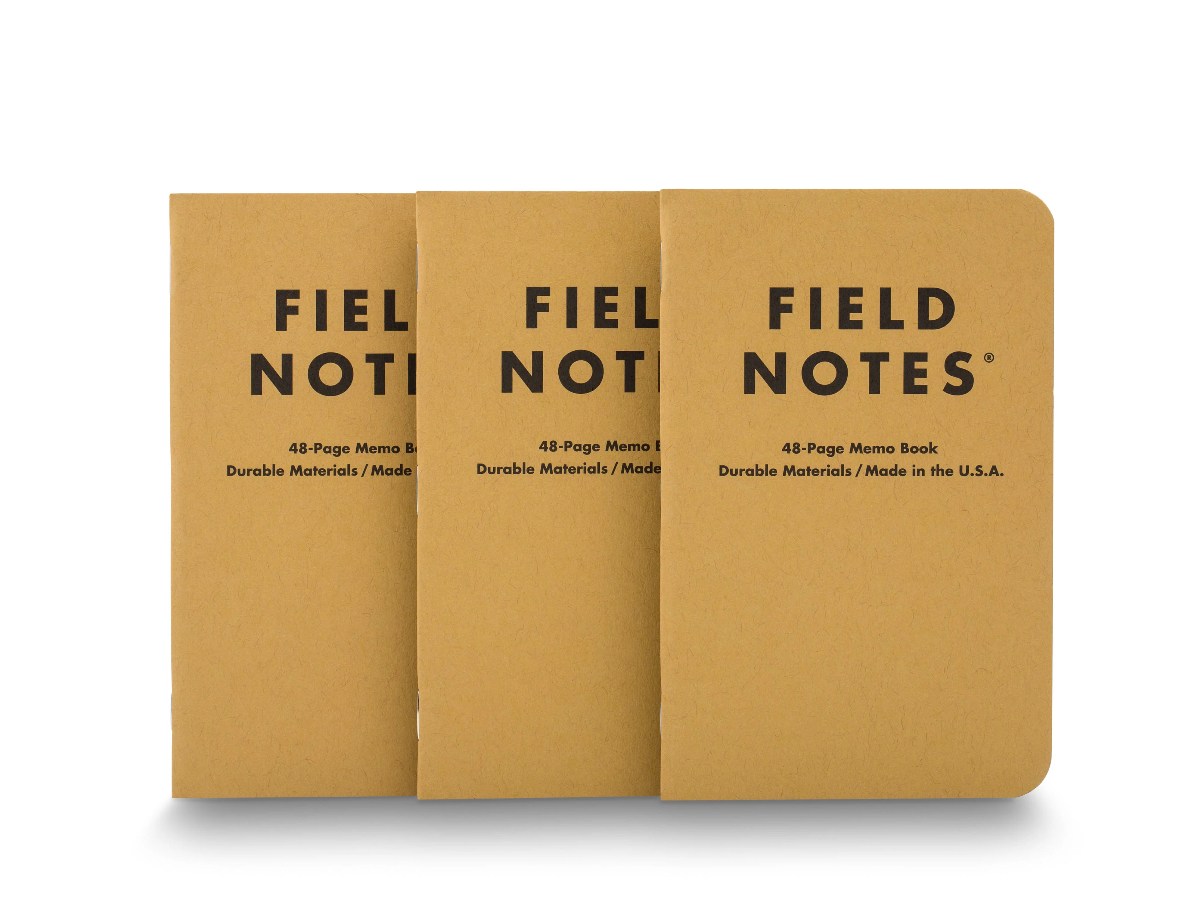 Field Notes Kraft Memo Book (3 Pack) - Image 3