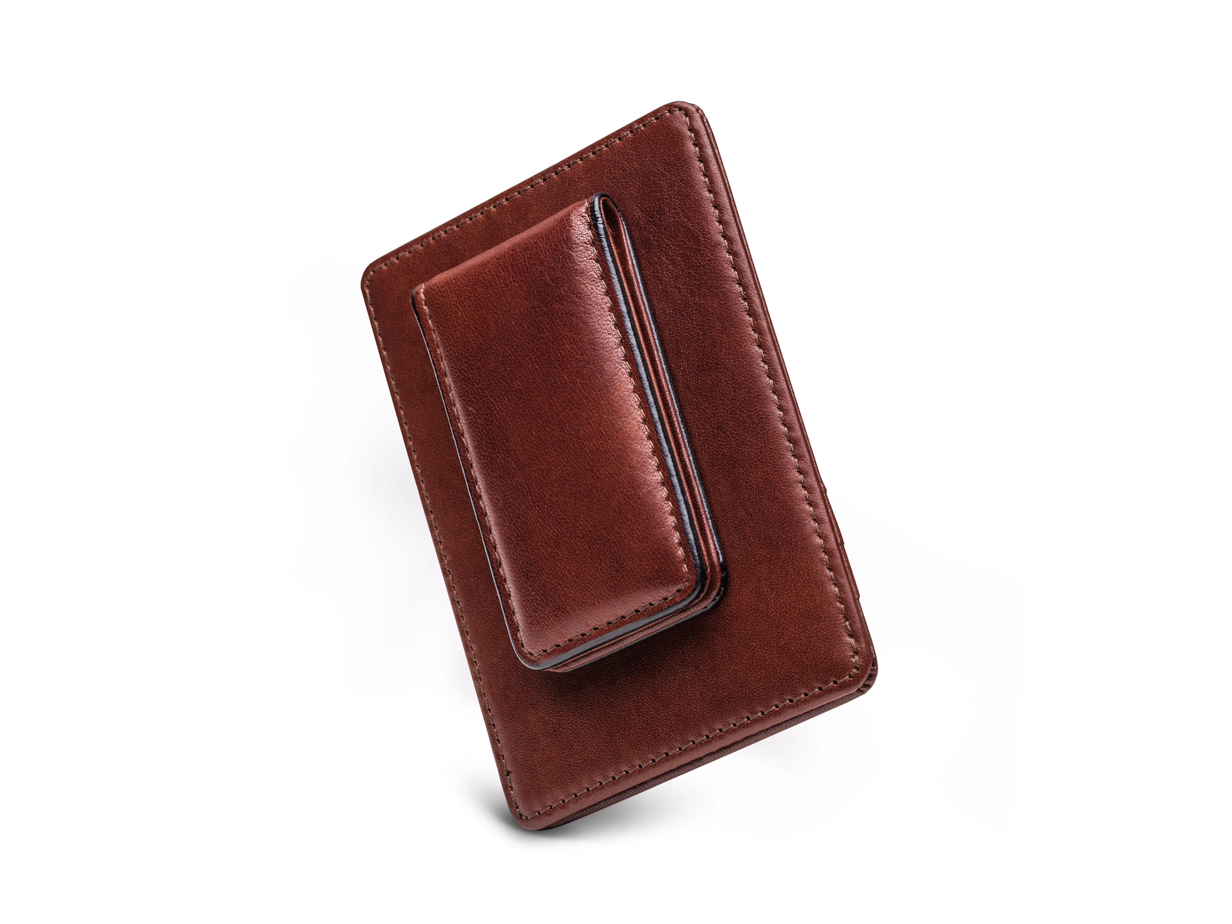 Old Leather Italia Front Pocket Wallet - Image 15