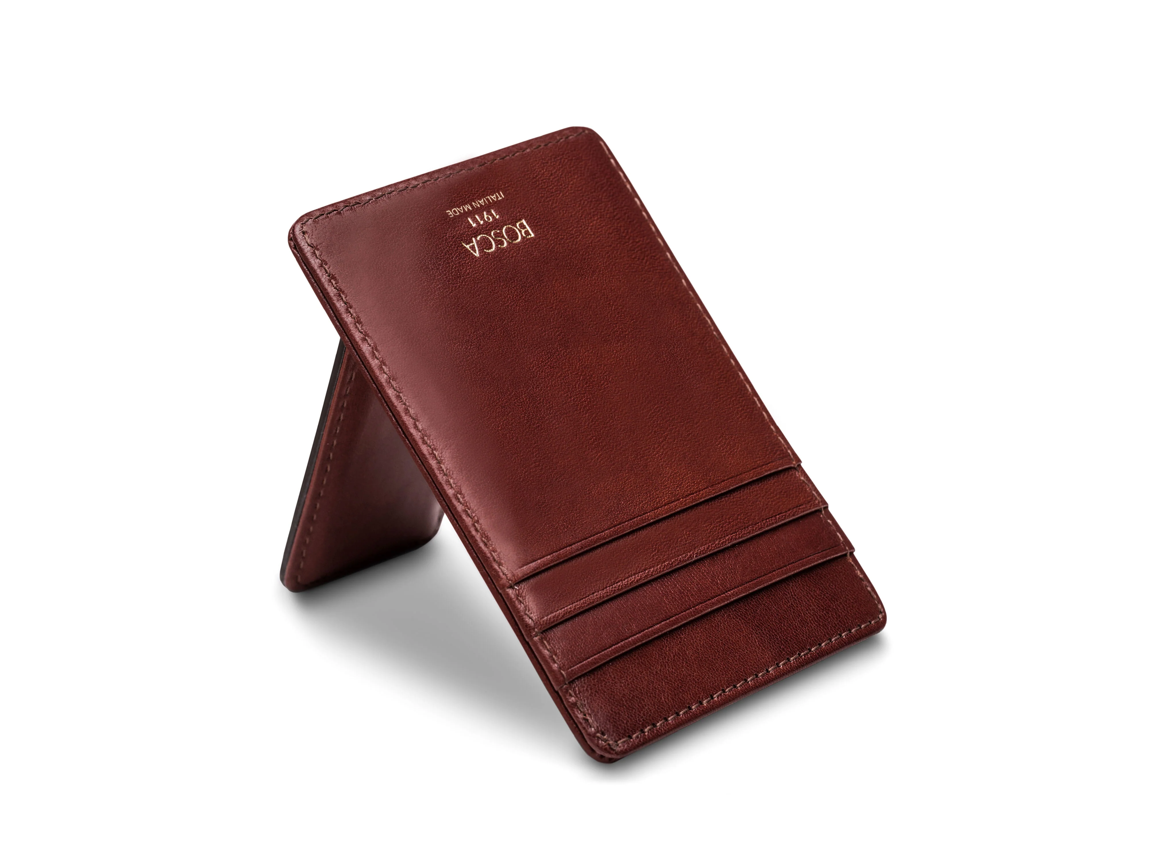 Old Leather Italia Front Pocket Wallet - Image 16