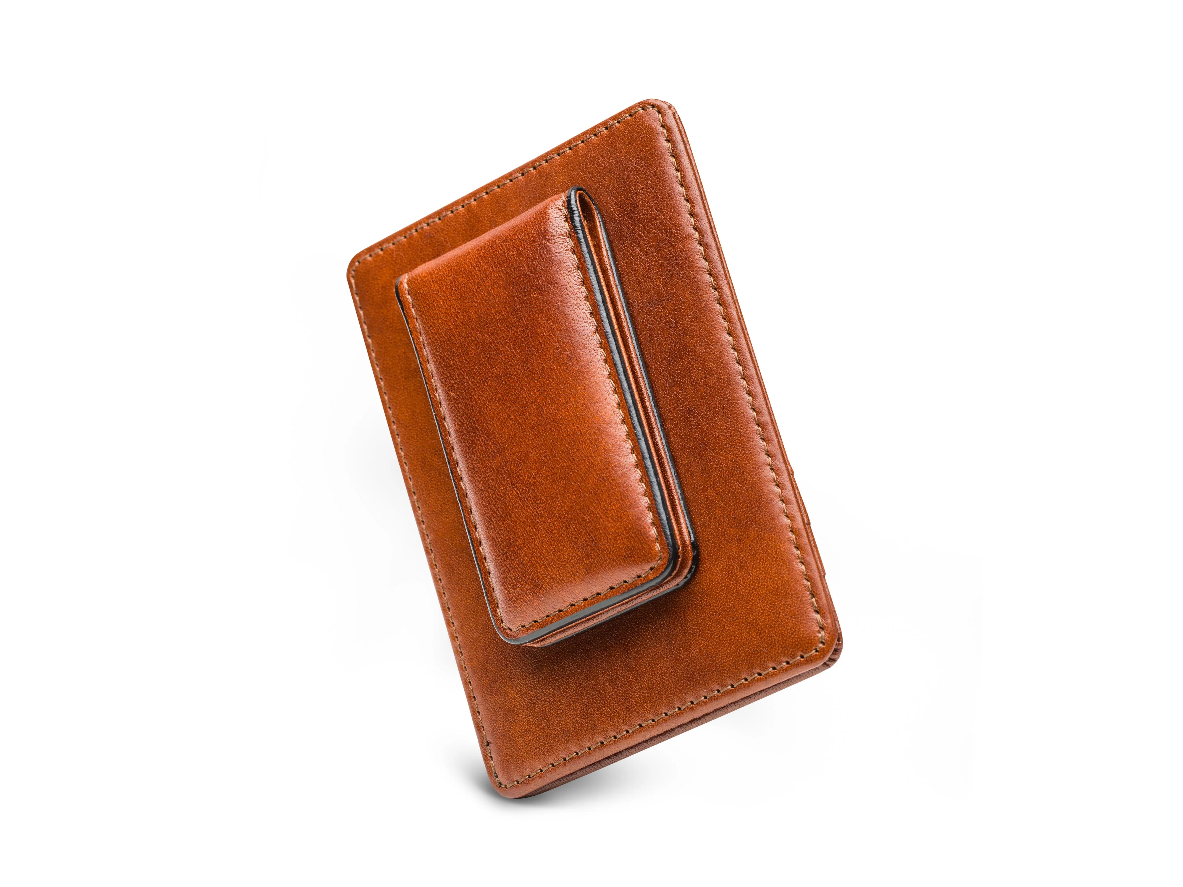 Old Leather Italia Front Pocket Wallet - Image 3