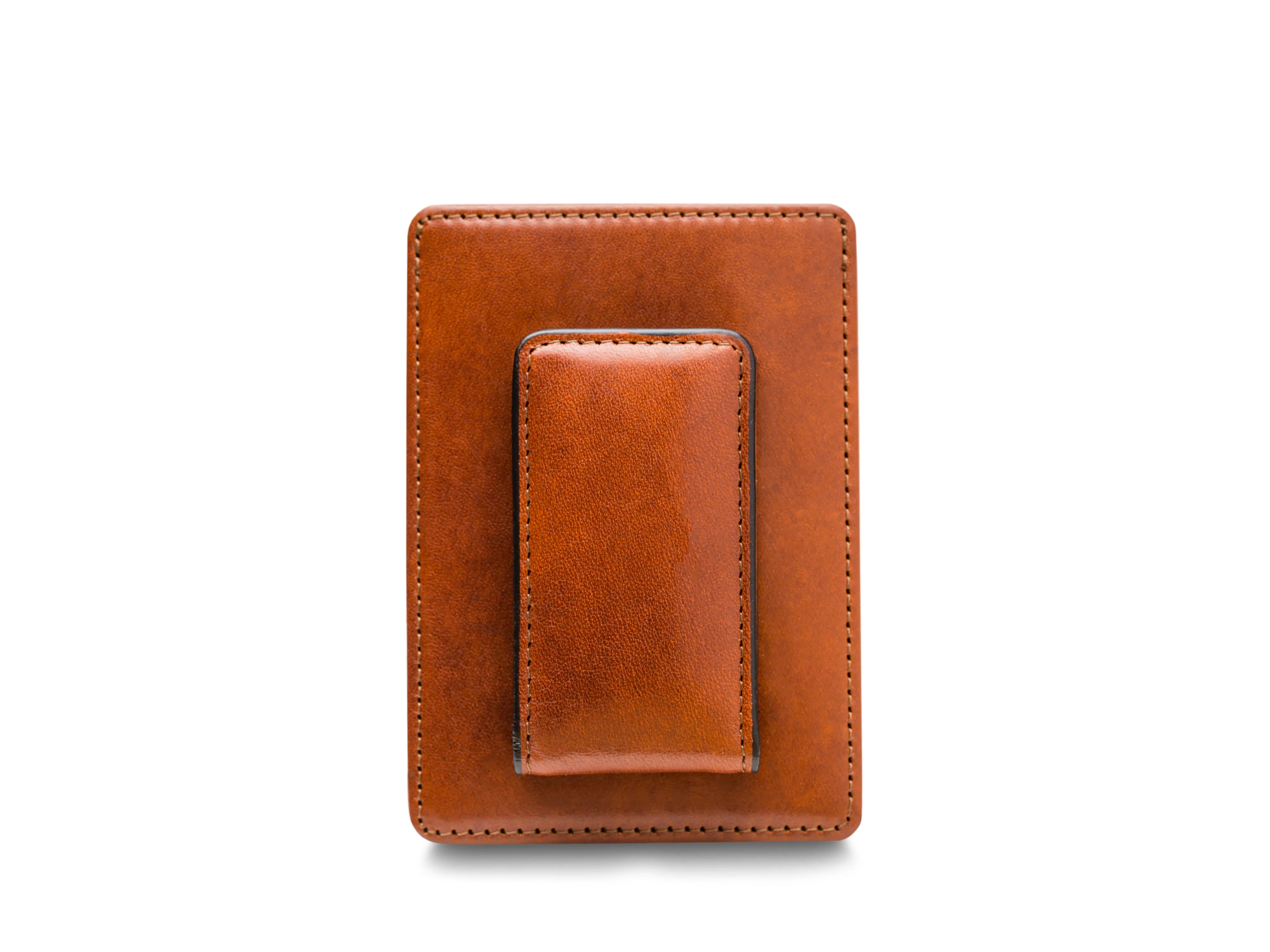 Old Leather Italia Front Pocket Wallet - Image 5