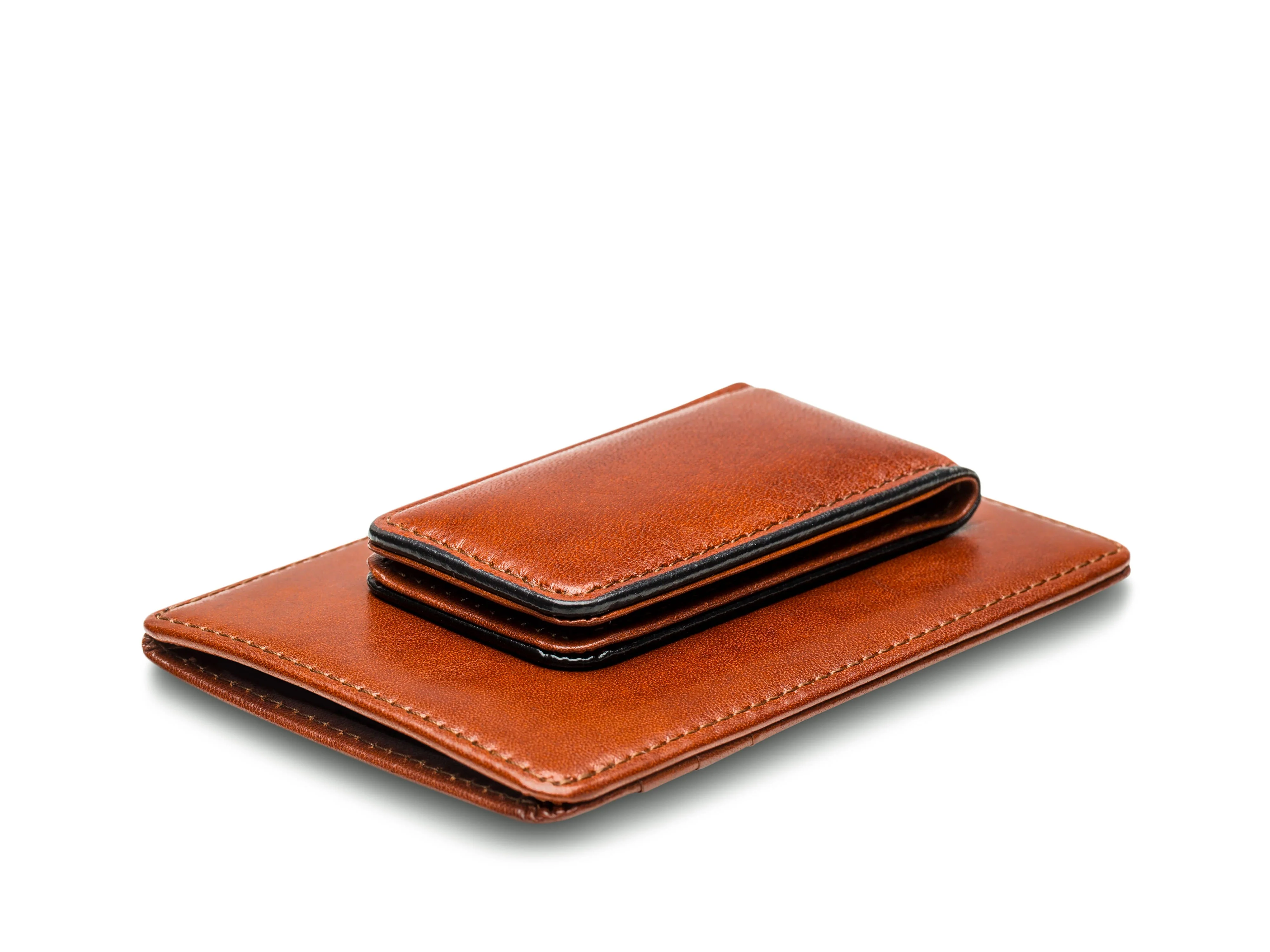 Old Leather Italia Front Pocket Wallet - Image 6