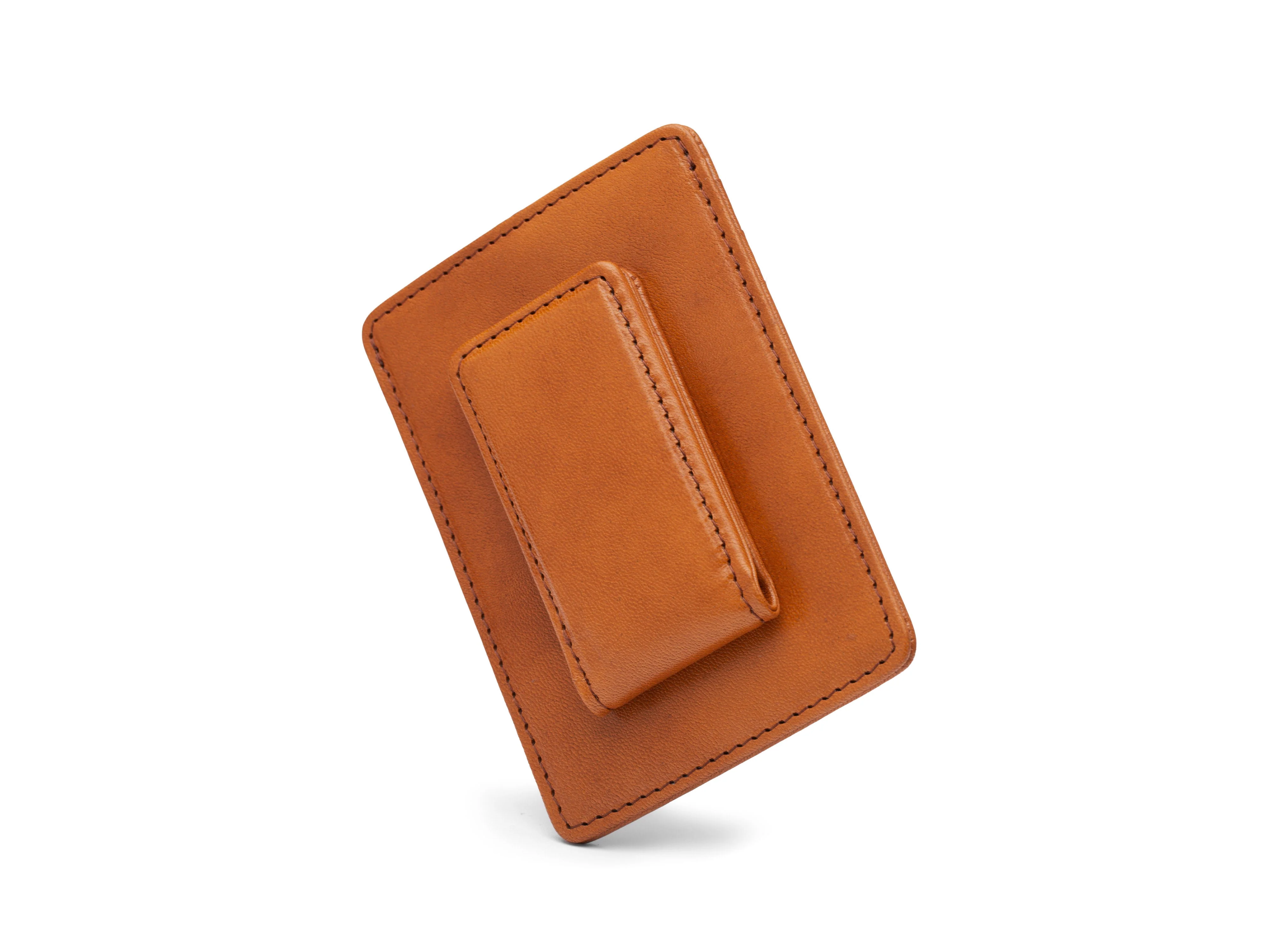 Old Leather Front Pocket Wallet - Image 9