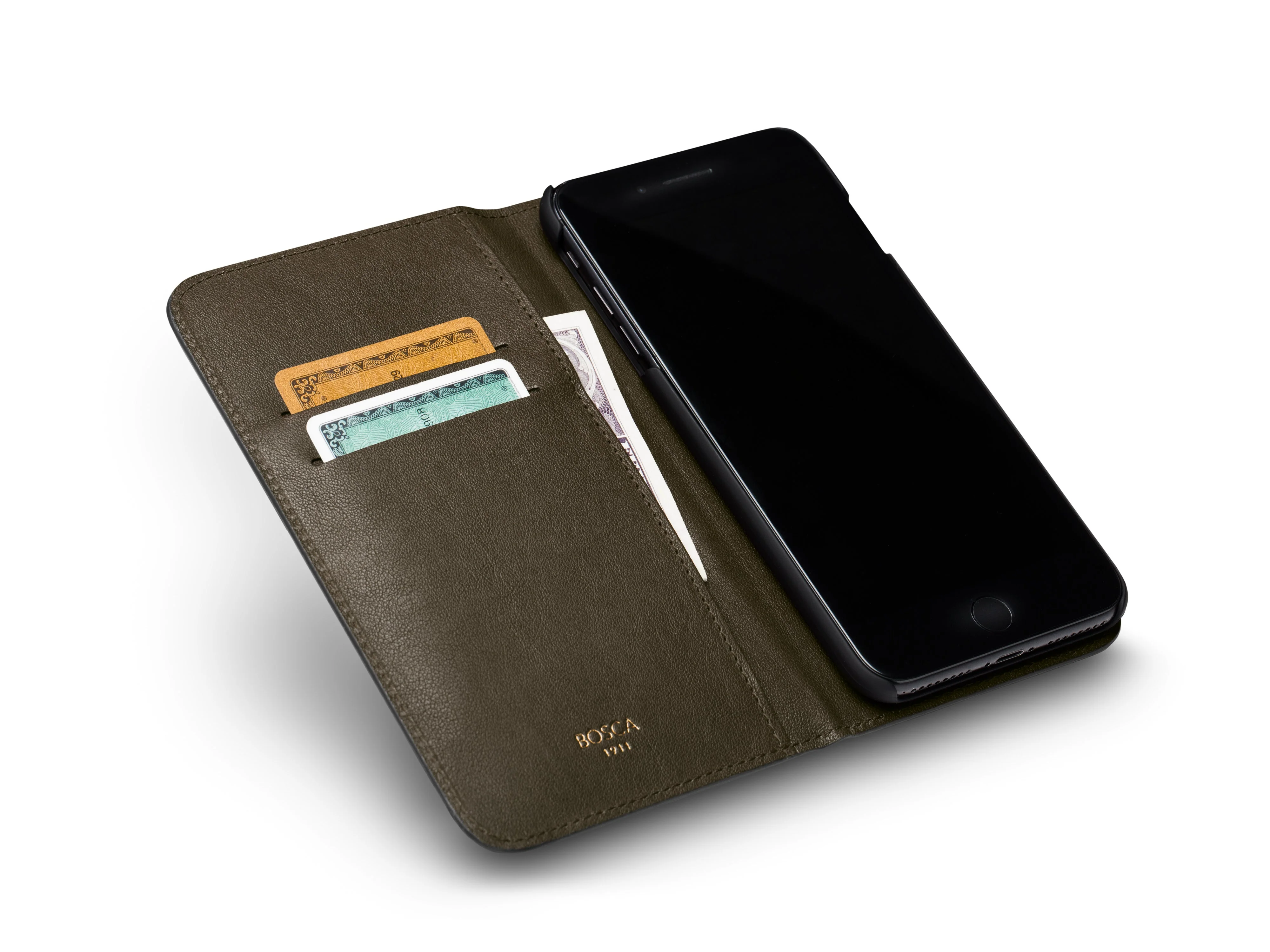 Napoli Nappa iPhone 8+ Flip Case with Cards Inside - Image 13