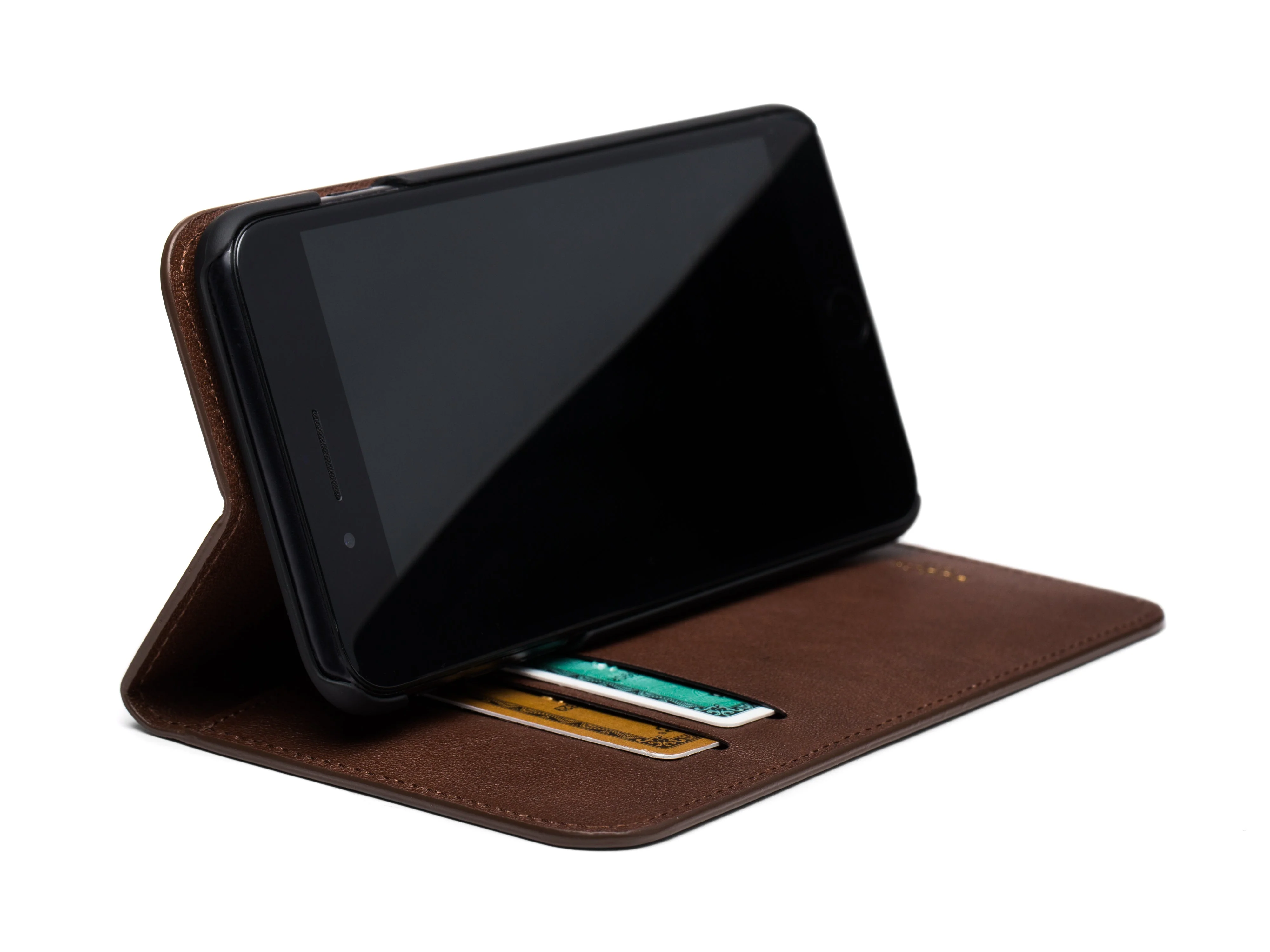 Napoli Nappa iPhone 8+ Flip Case with Cards Inside - Image 9