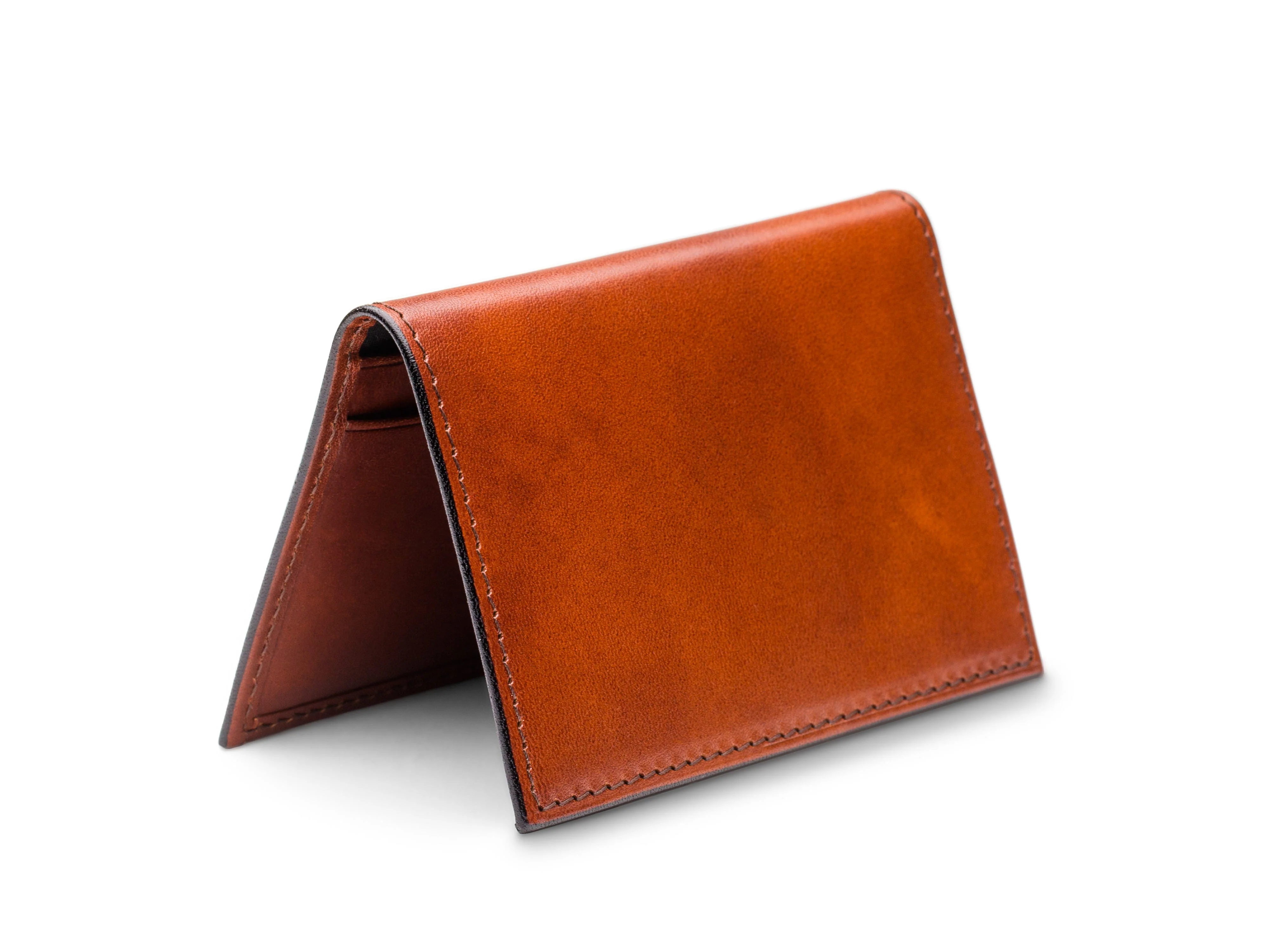 Old Leather Italia Calling Card Case - Image 3