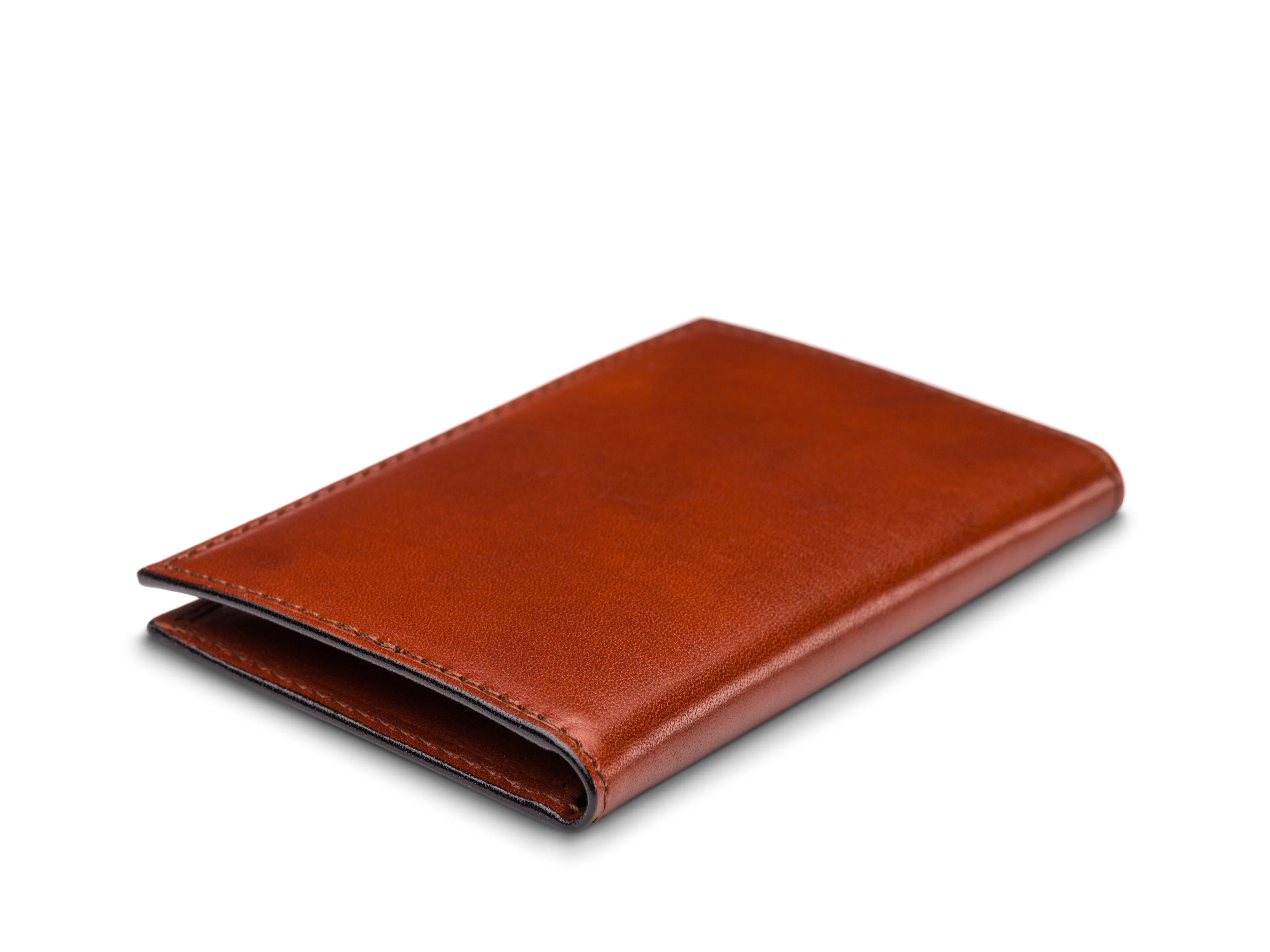 Italia Old Leather Vertical Card Case - Image 7