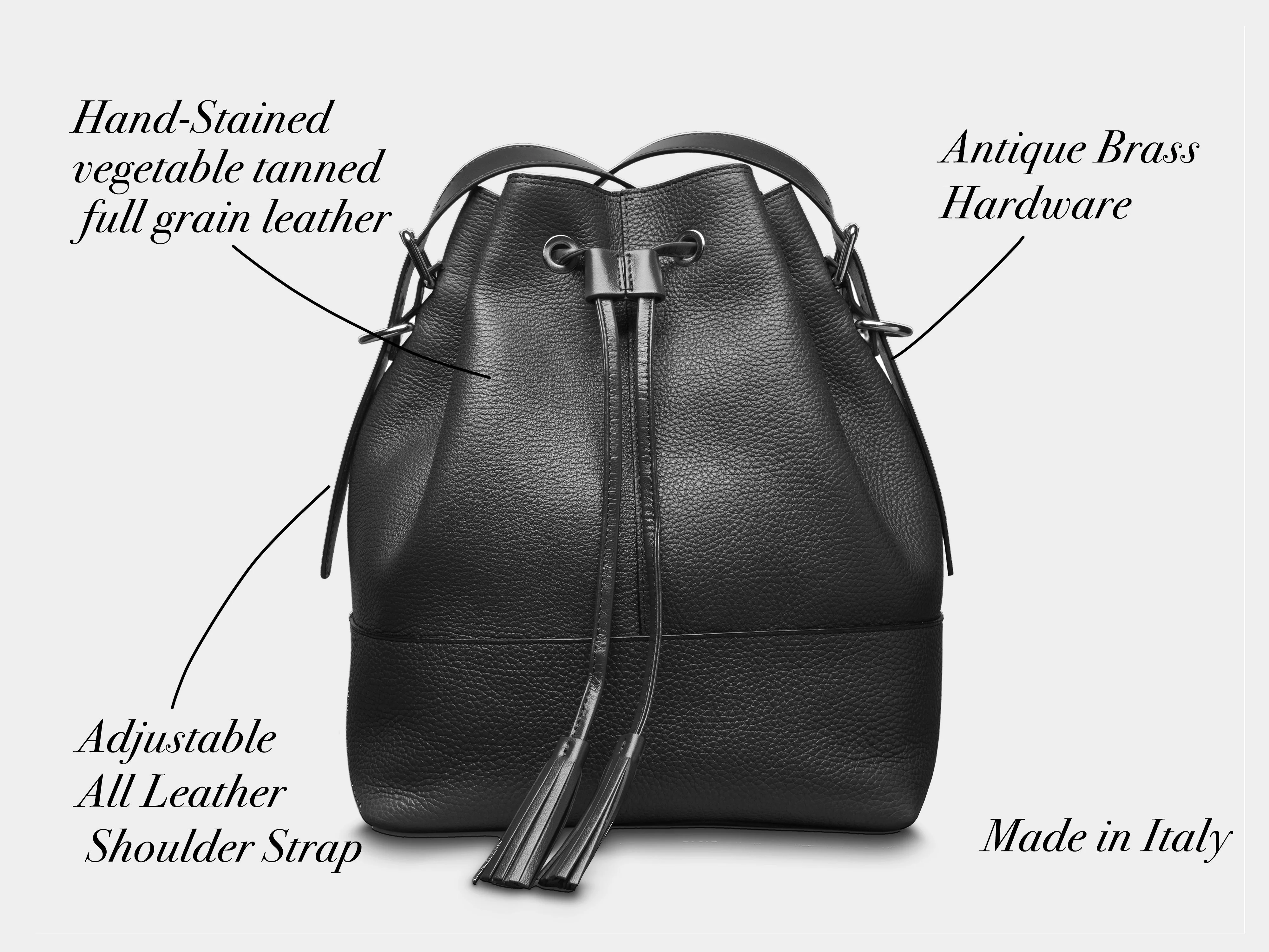 Monfrini Large Bucket Bag - Image 7