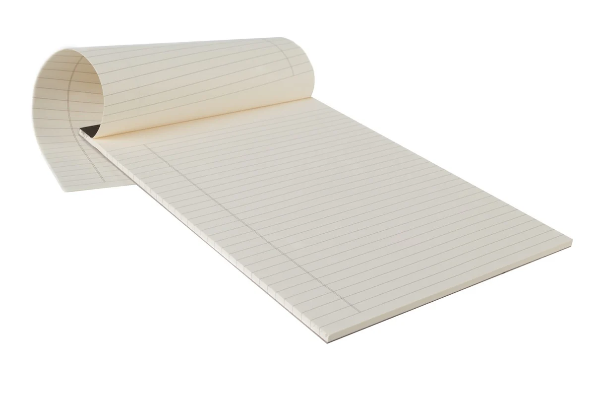 Lined Writing Pad 8.5 x 11 - Image 3