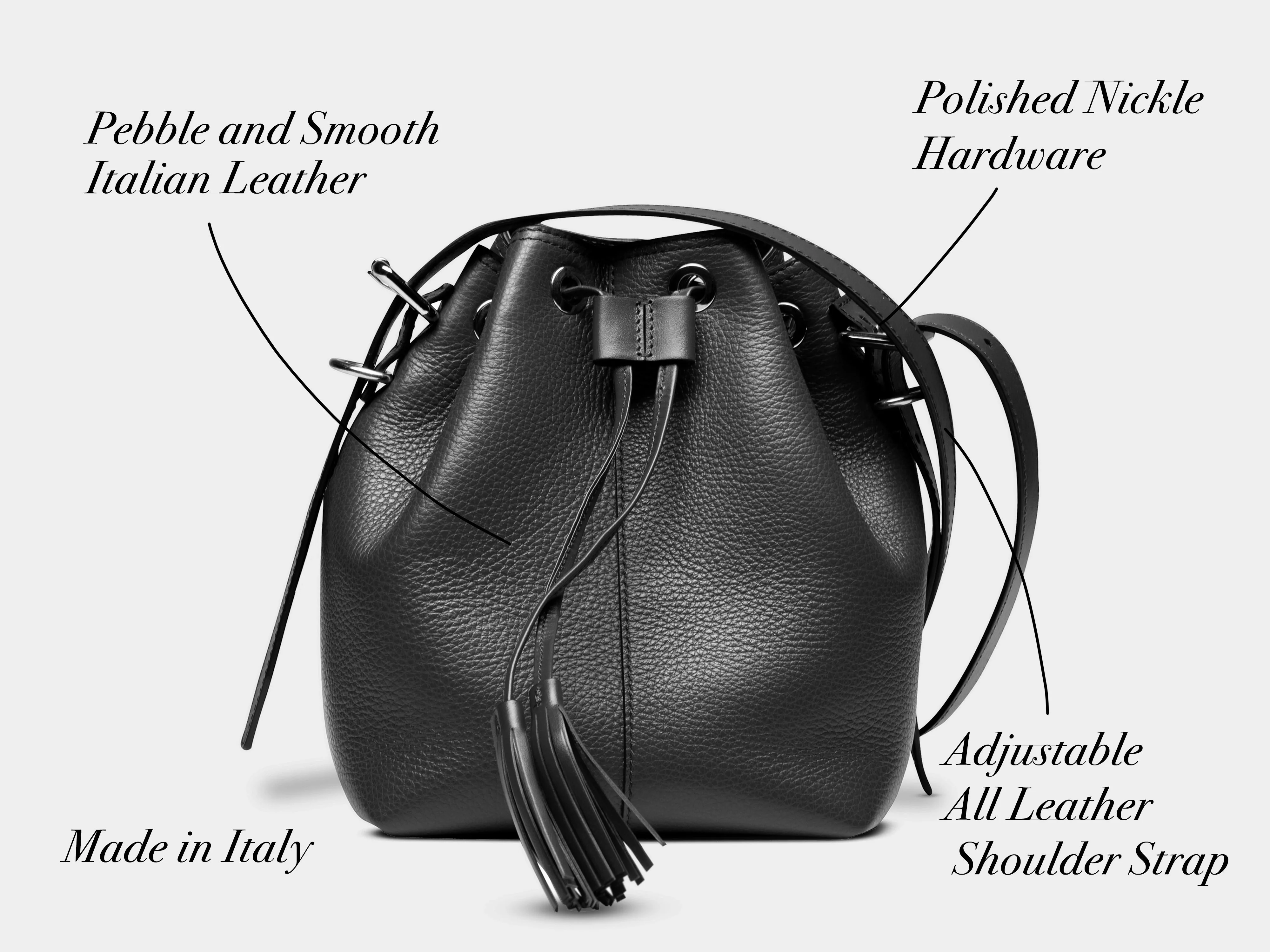 Monfrini Mini Bucket Bag - Image 7