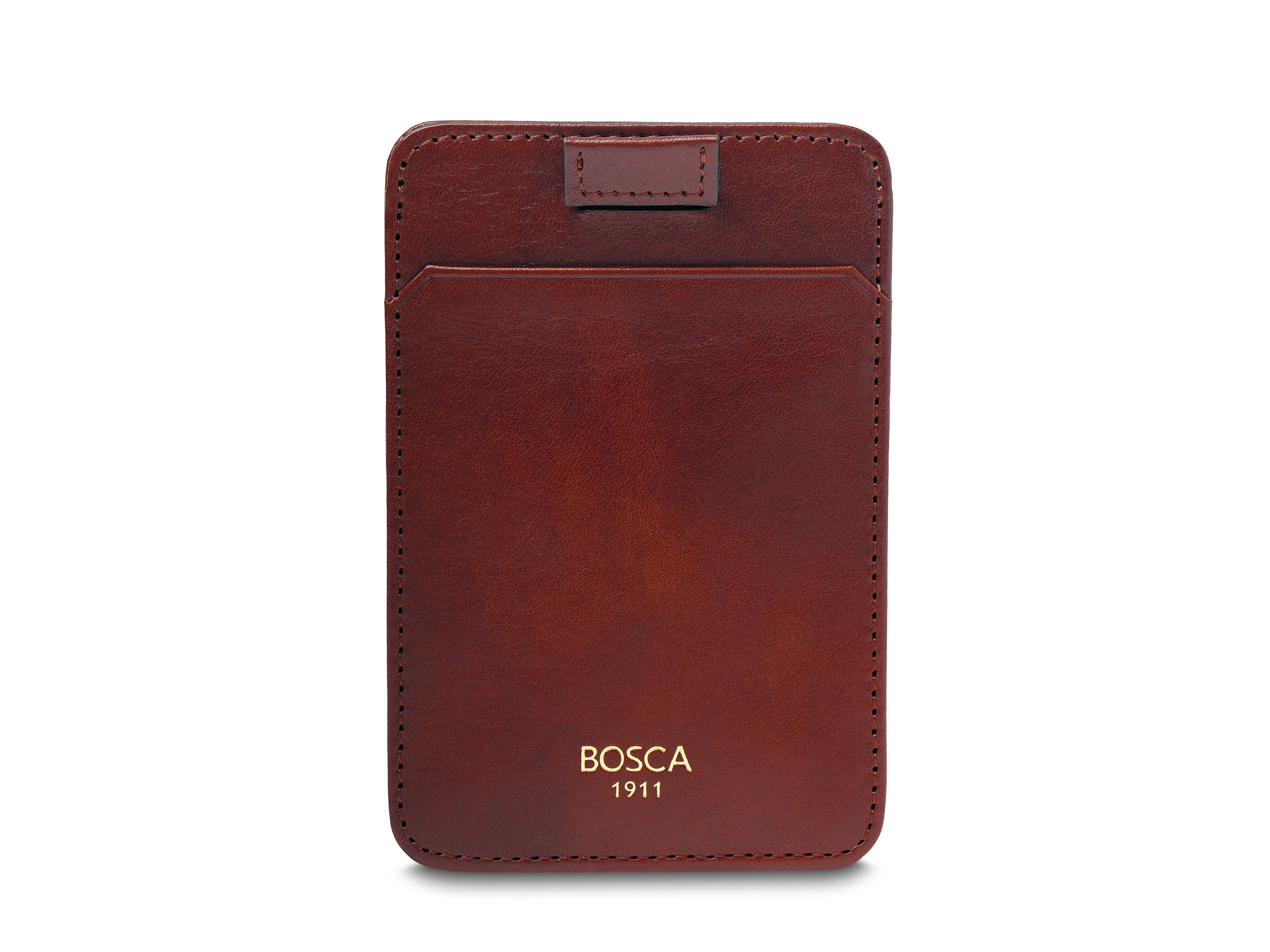 Old Leather Pull Tab Card Case - Image 11
