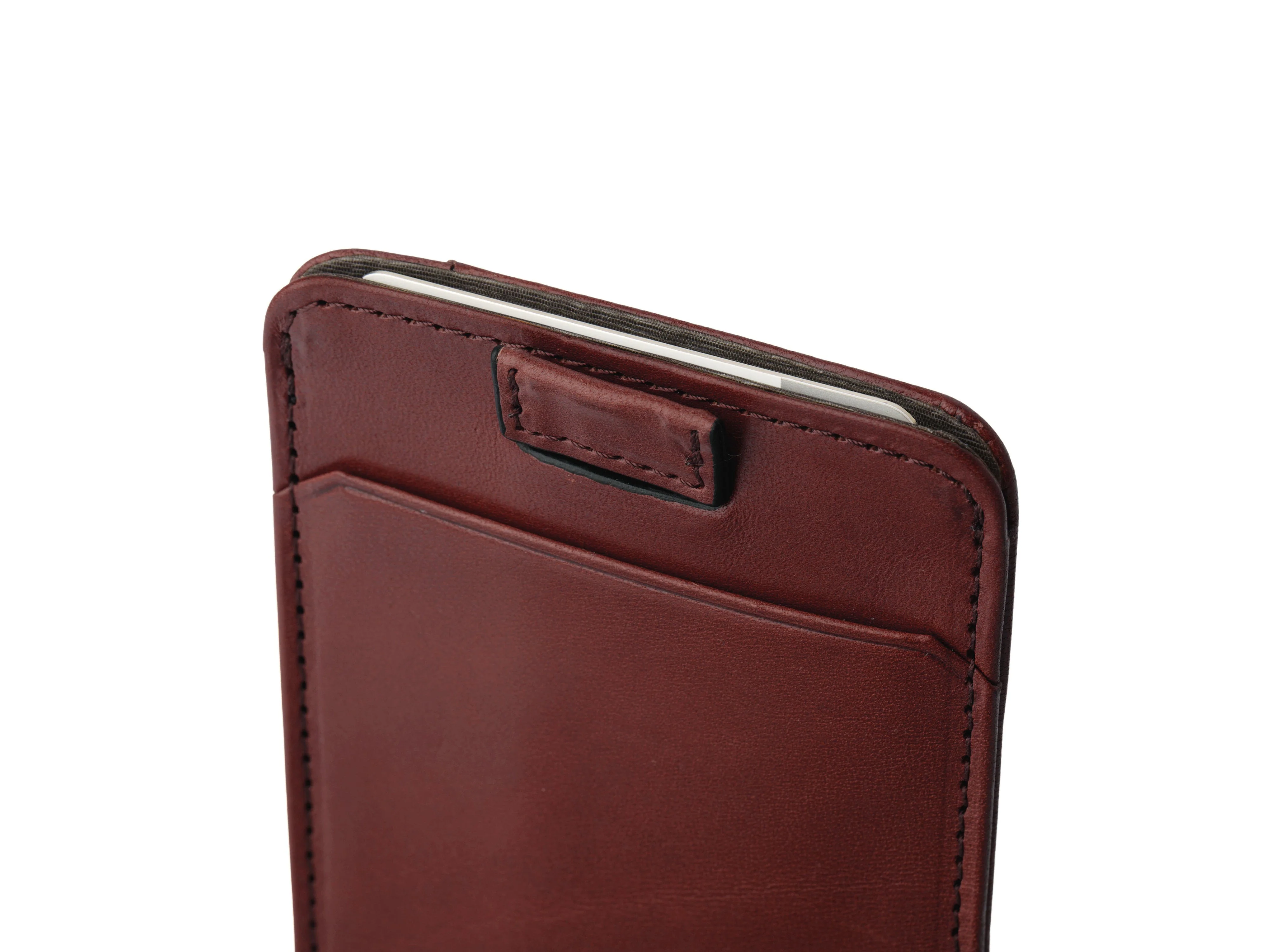 Old Leather Pull Tab Card Case - Image 14
