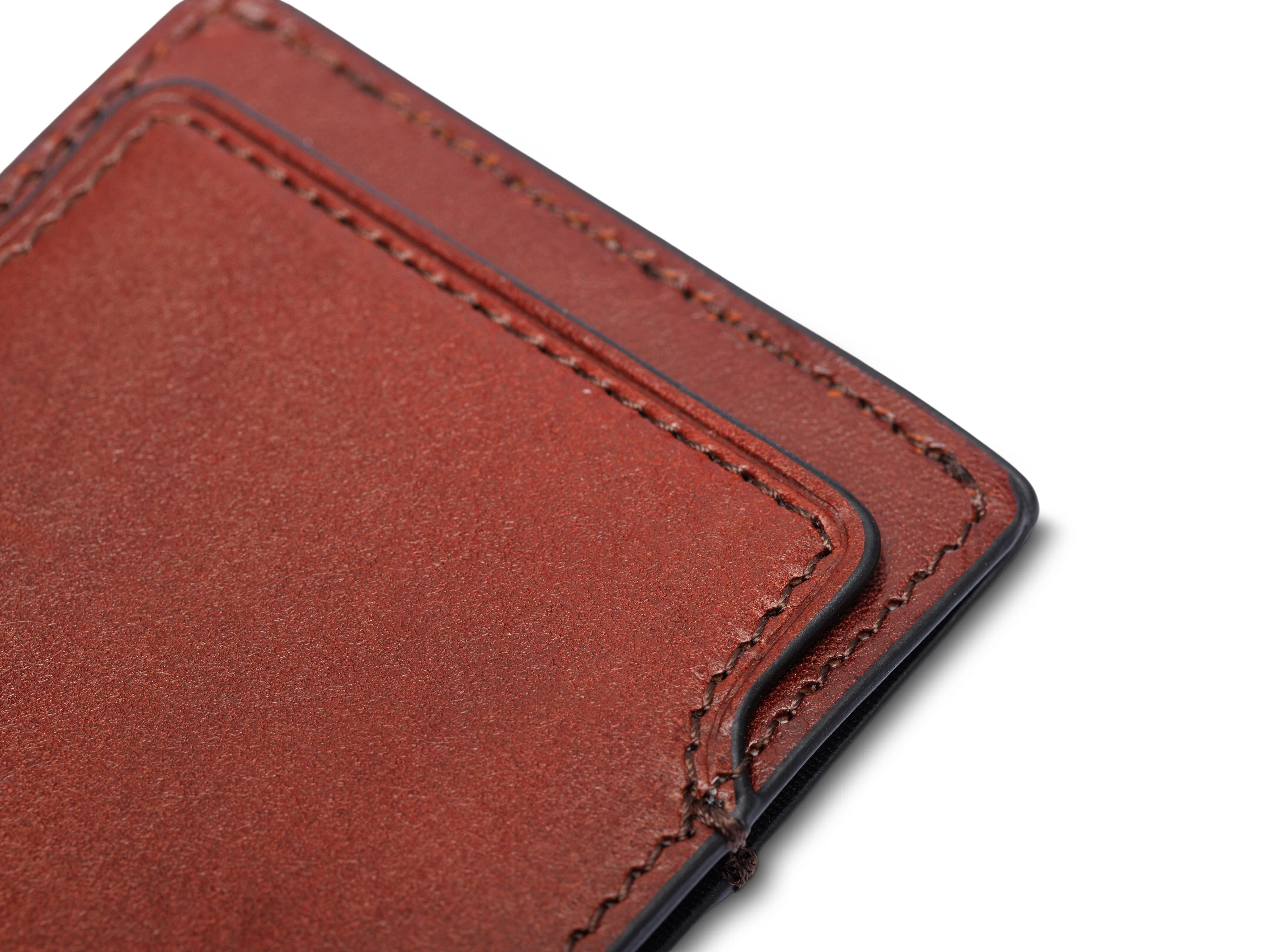 Old Leather Slim Card Case - Image 12