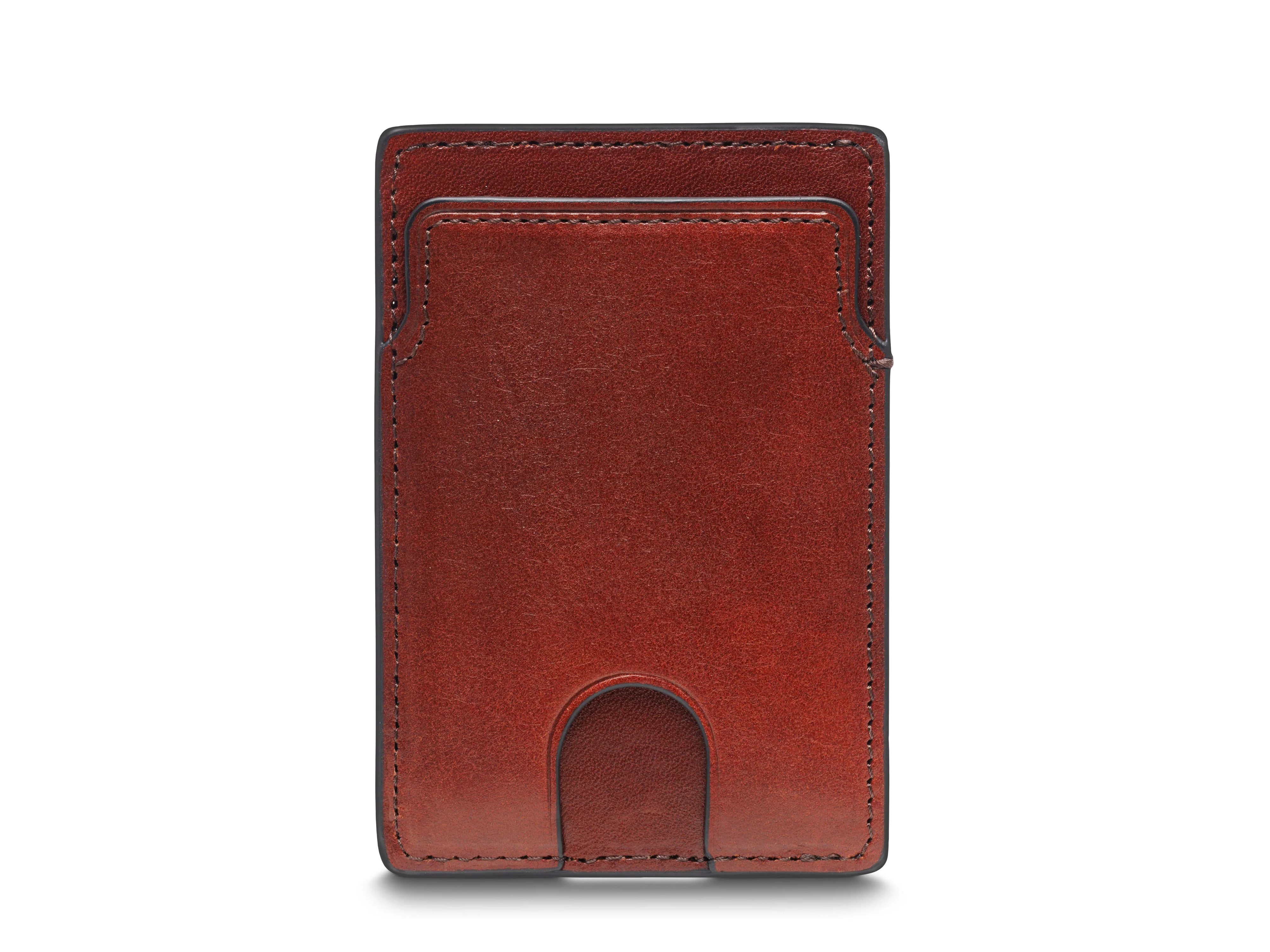 Old Leather Slim Card Case - Image 8