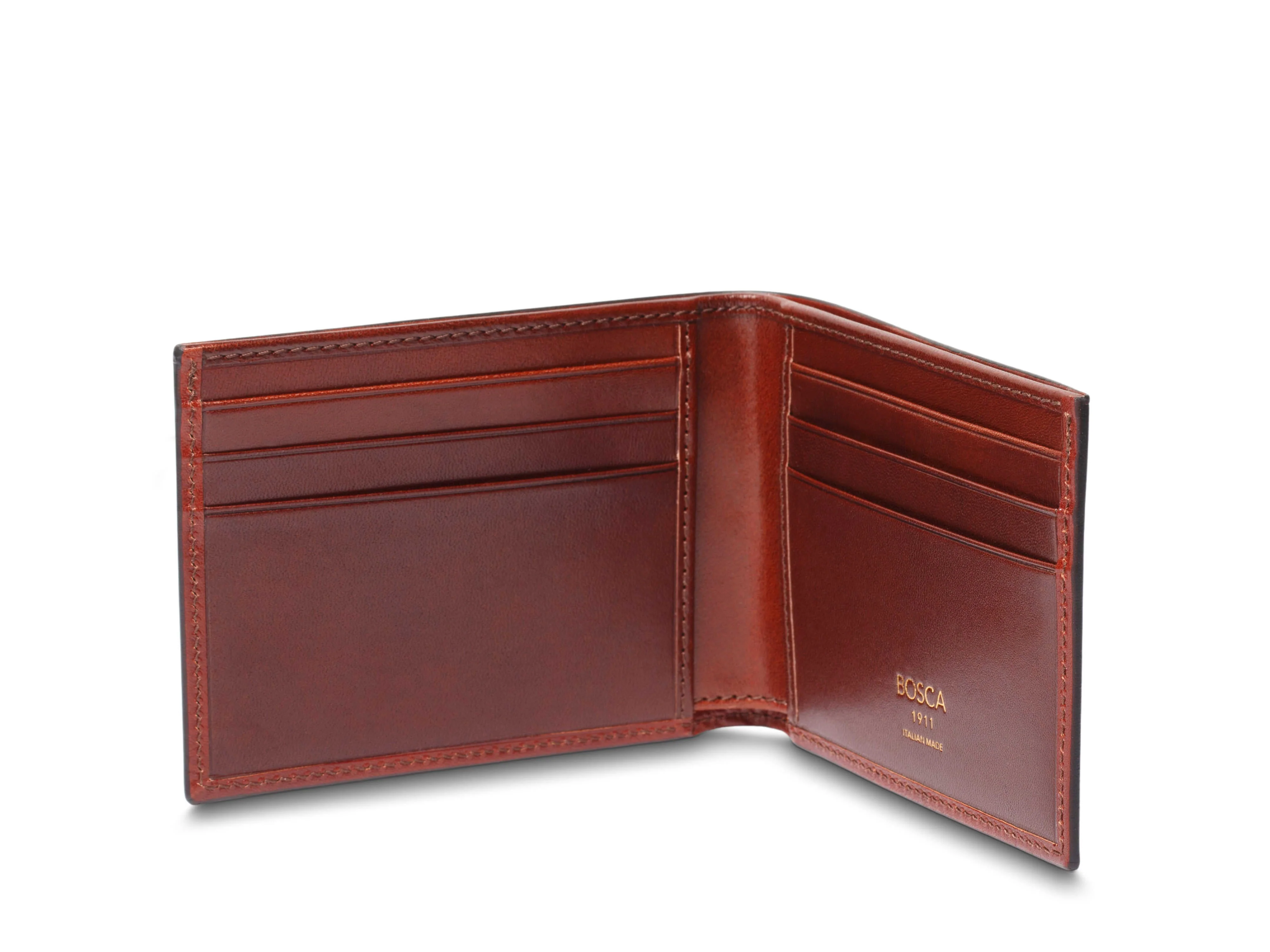 Old Leather Italia Small Bifold Wallet - Image 14
