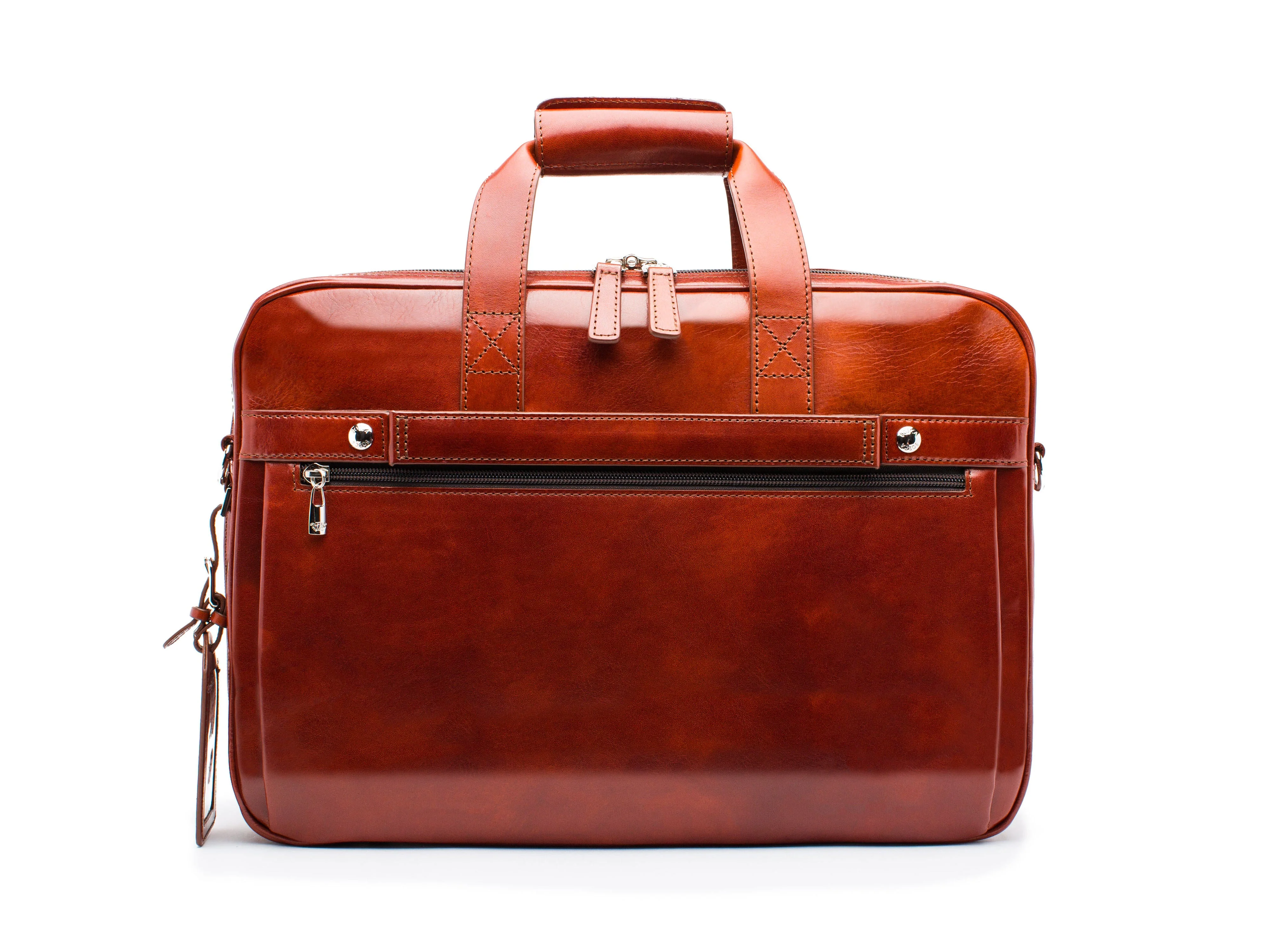 Old Leather Stringer Bag - Image 12