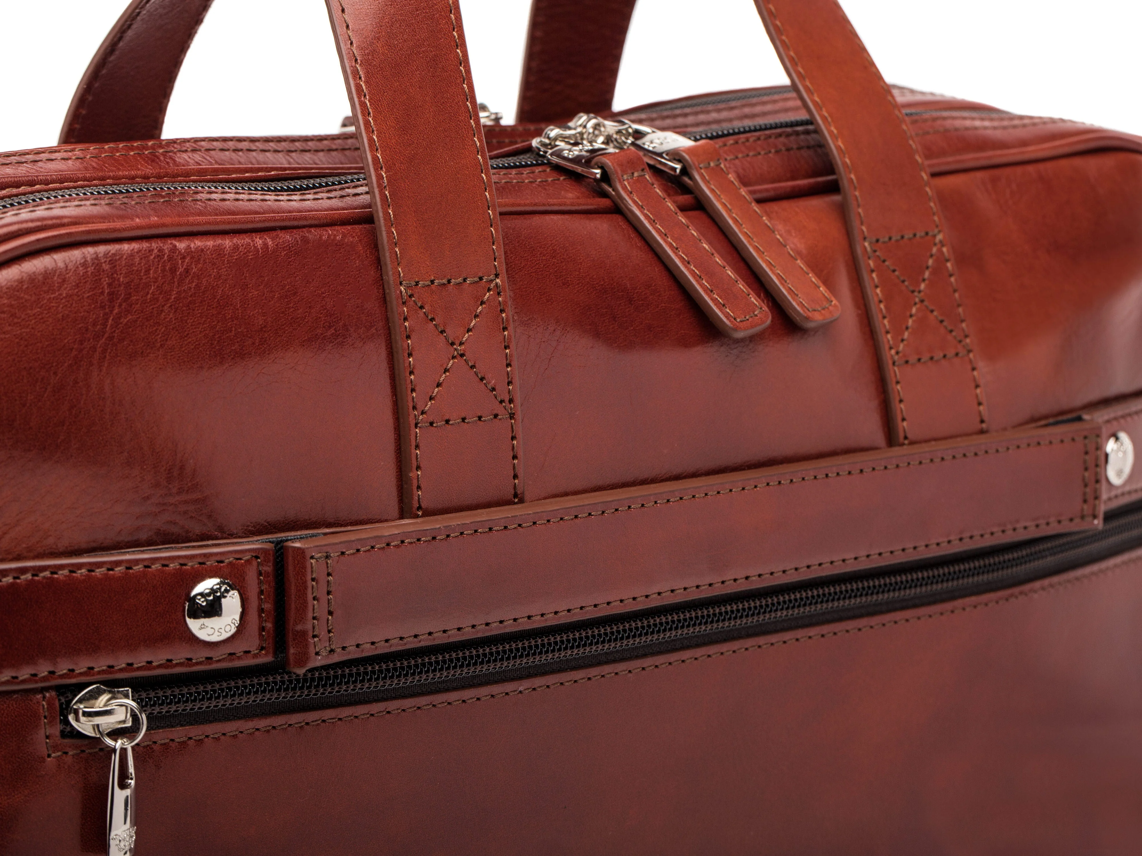 Old Leather Stringer Bag - Image 17