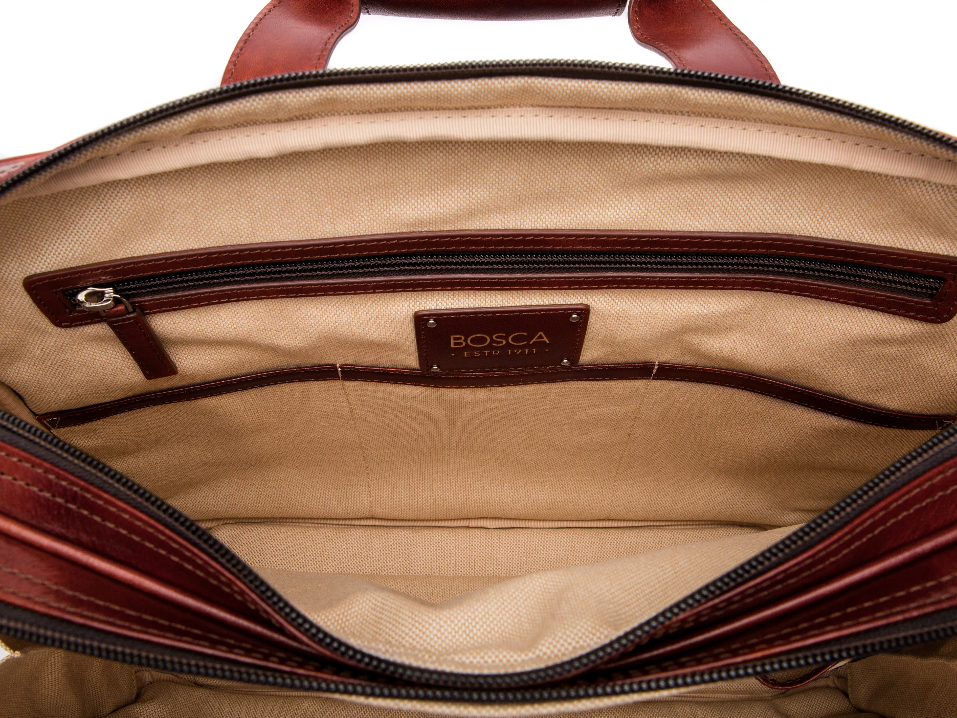 Old Leather Stringer Bag - Image 23