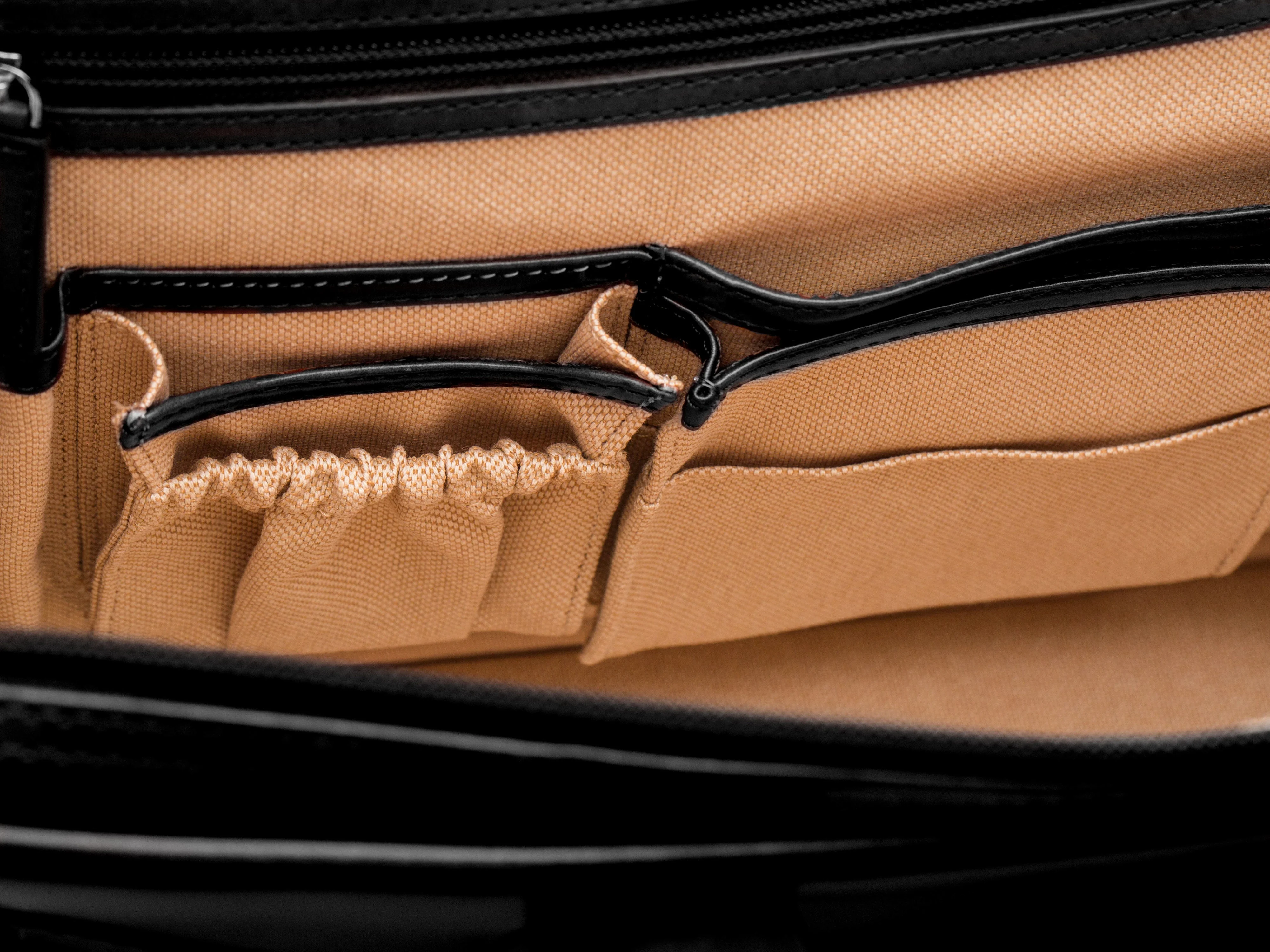 Old Leather Stringer Bag - Image 34