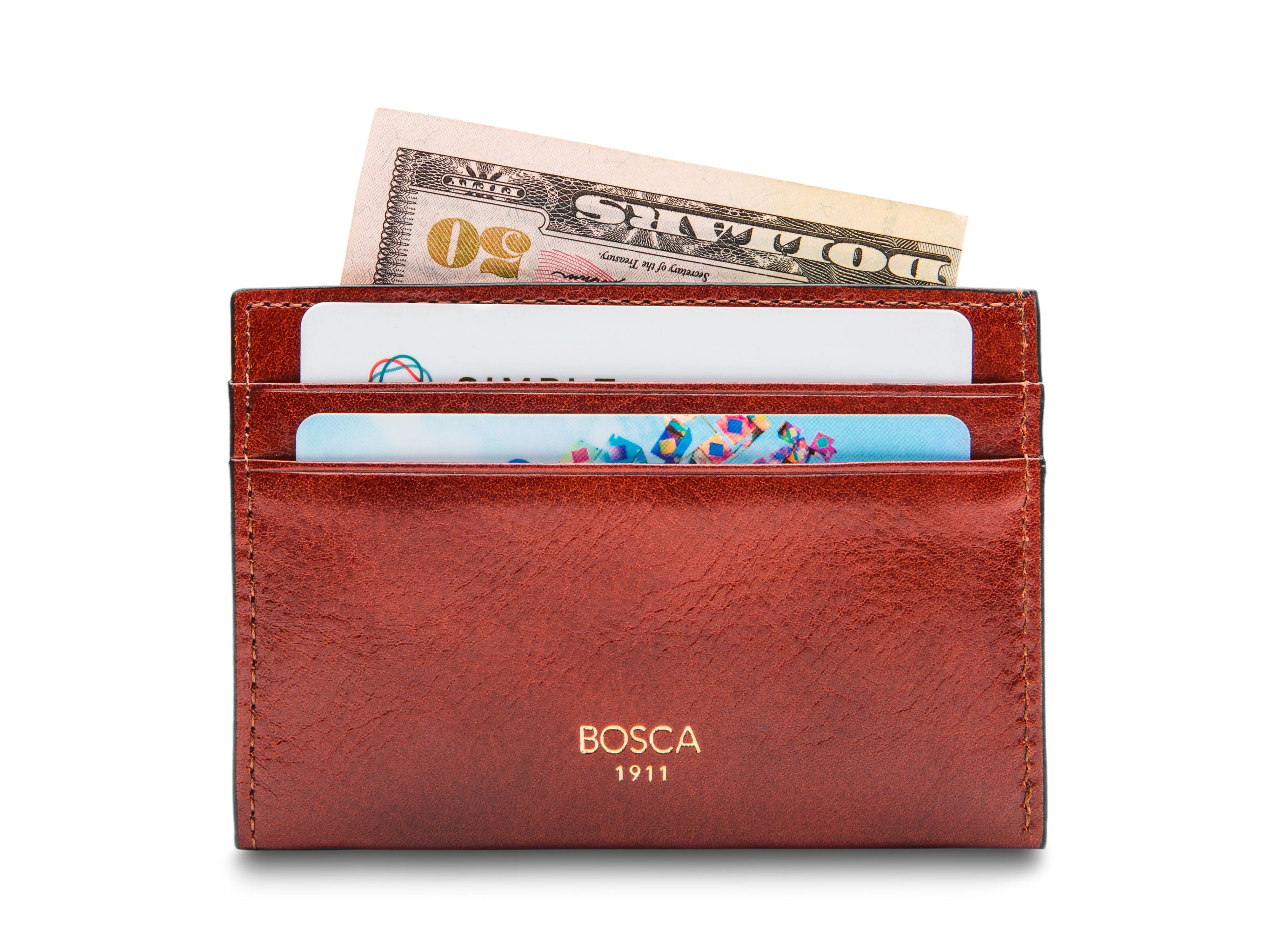 Old Leather Weekend Wallet - Image 11